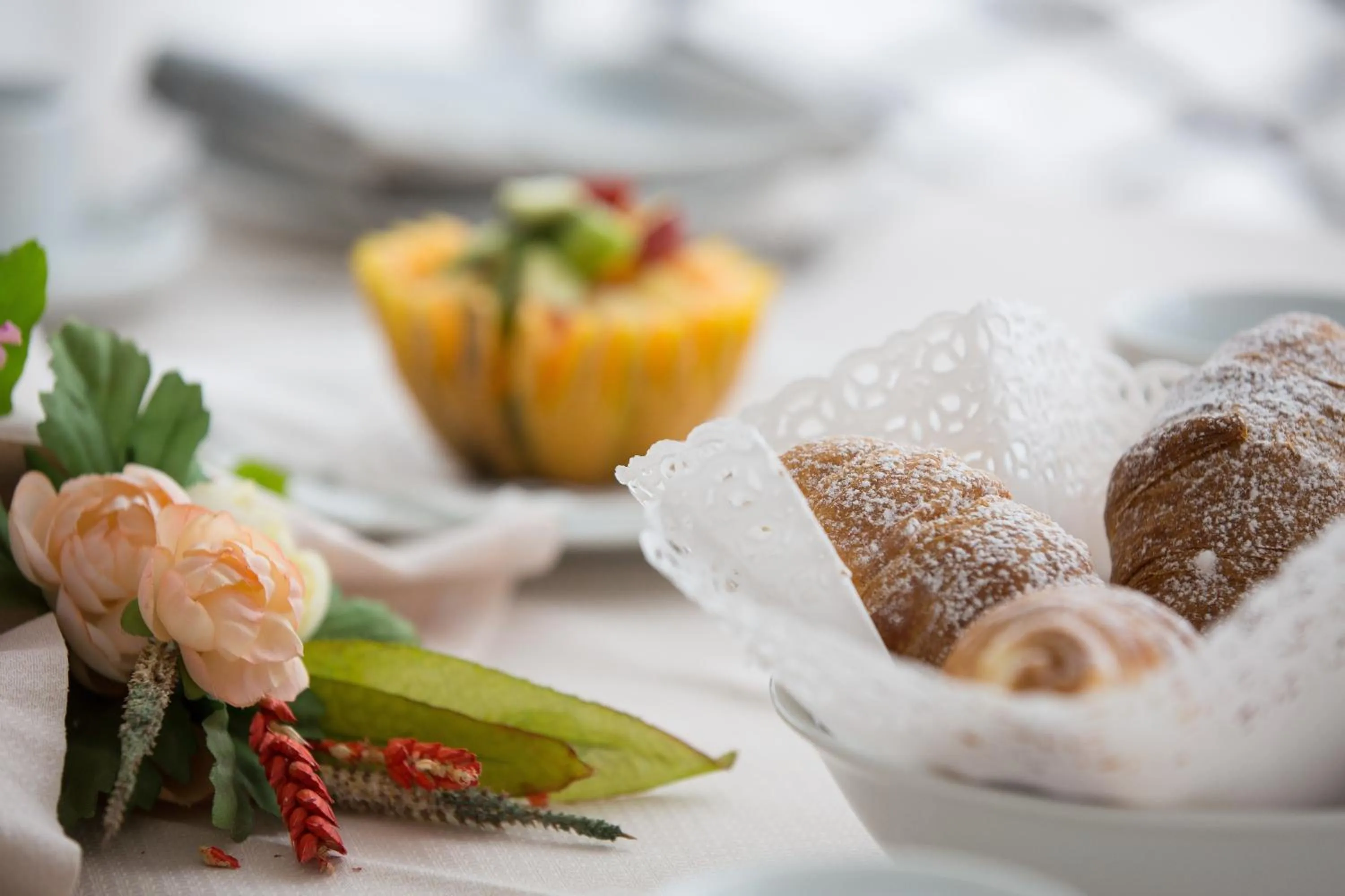 Breakfast in Hotel Villa Rosa