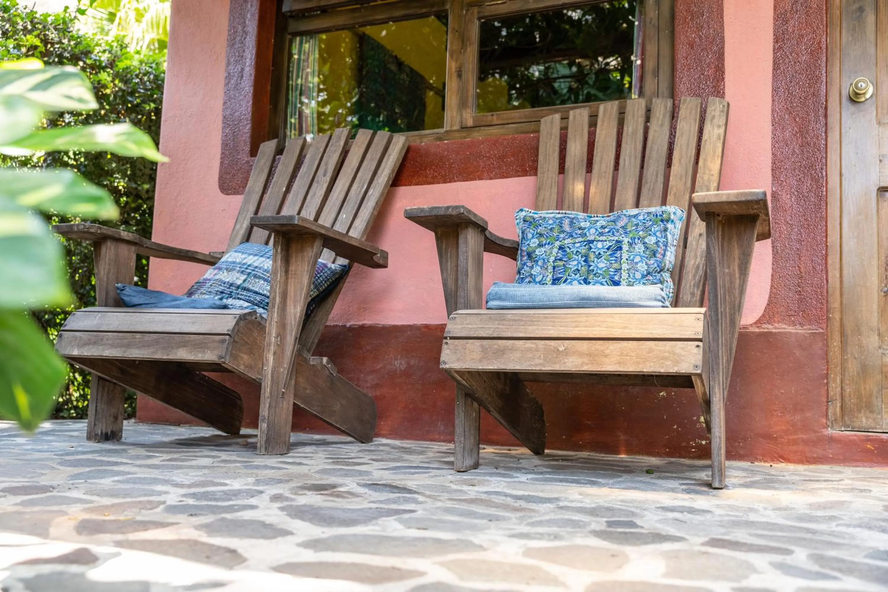 Seating area in La Iguana Perdida