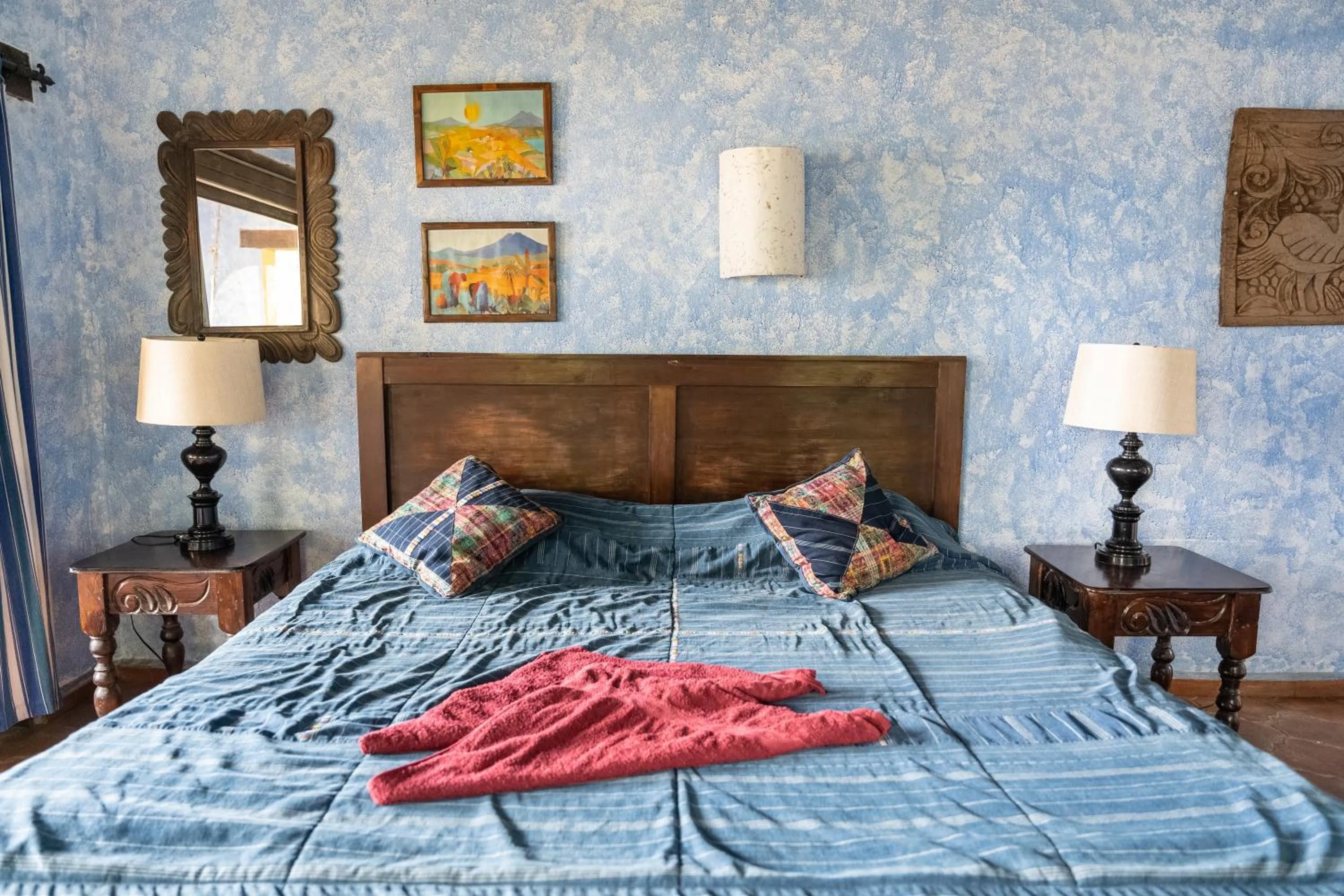 Bed in La Iguana Perdida