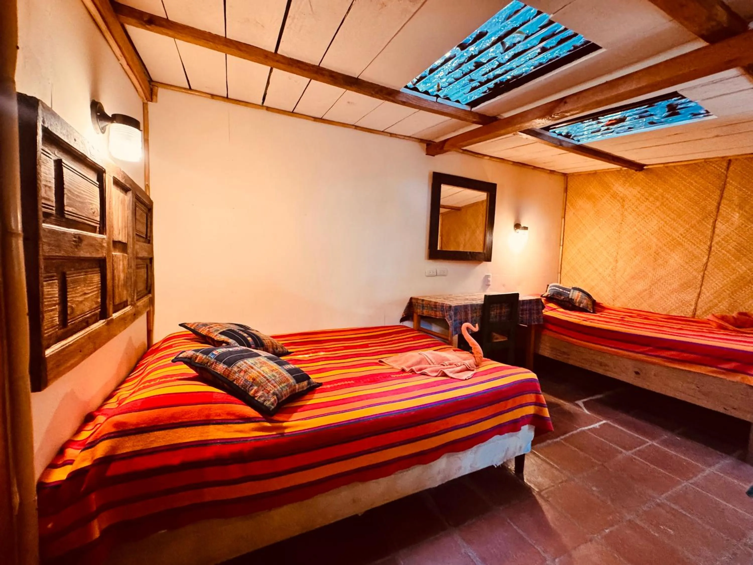 Bed in La Iguana Perdida