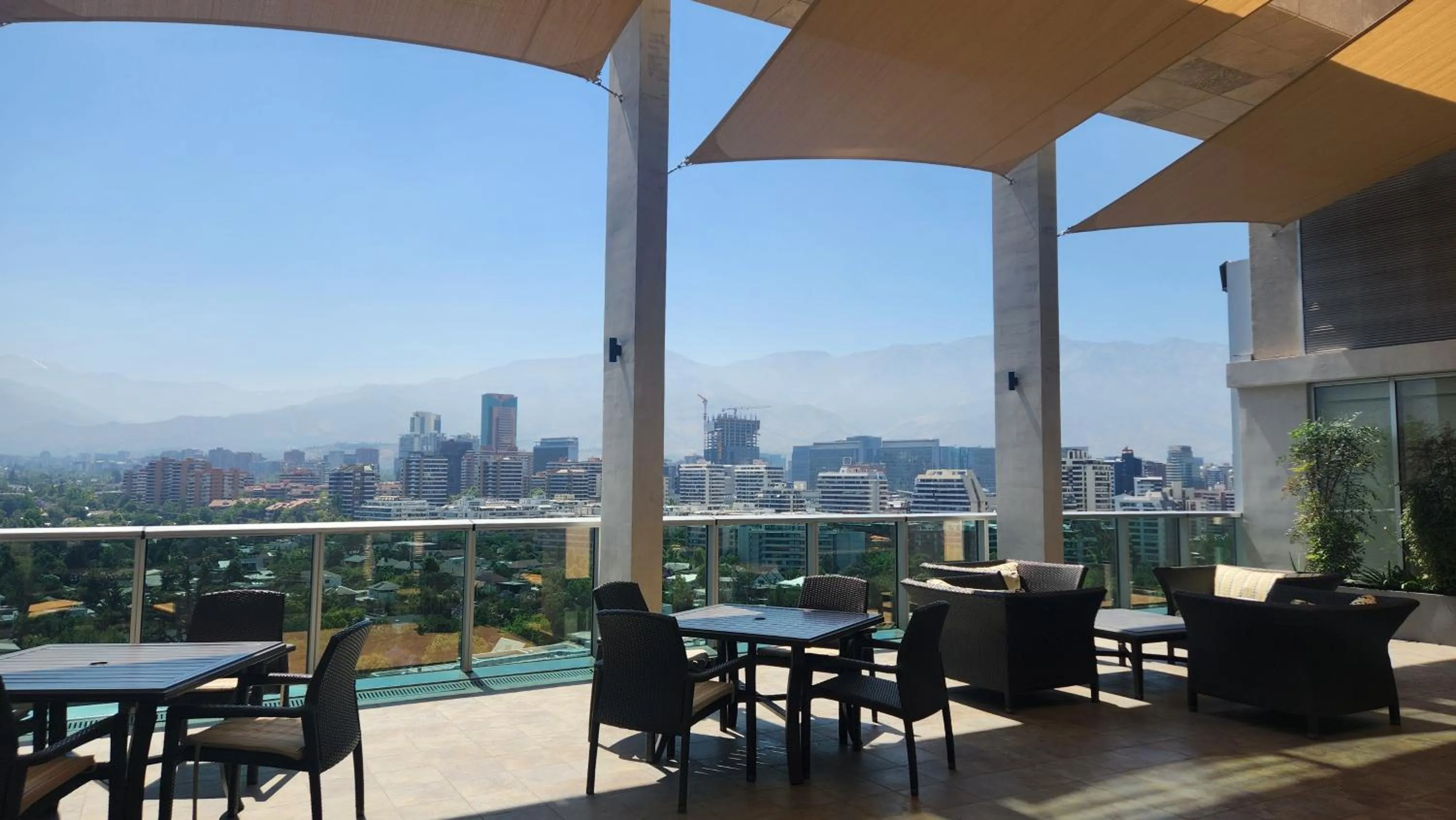 Balcony/Terrace in Hyatt Place Santiago/Vitacura