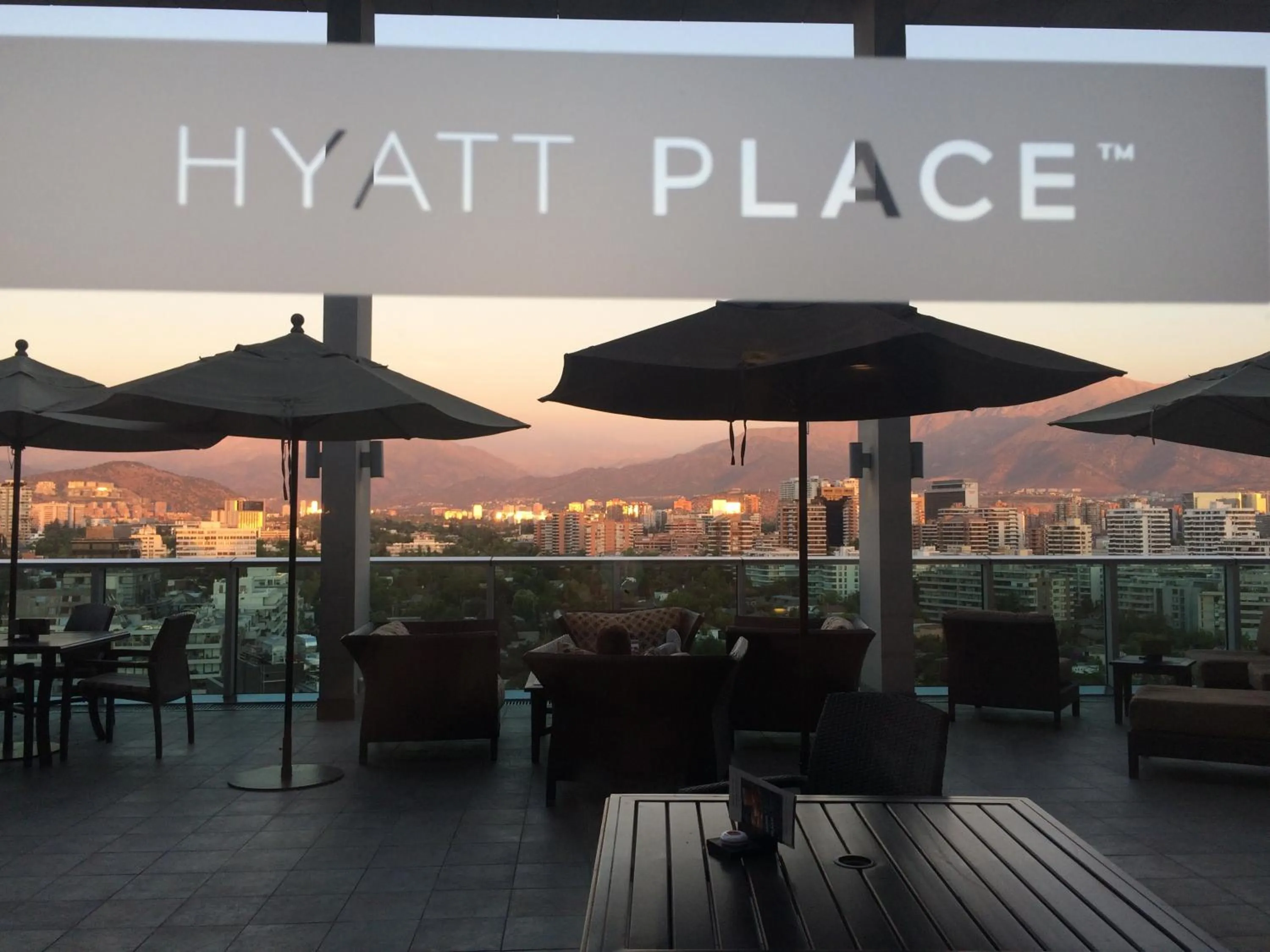 Balcony/Terrace in Hyatt Place Santiago/Vitacura