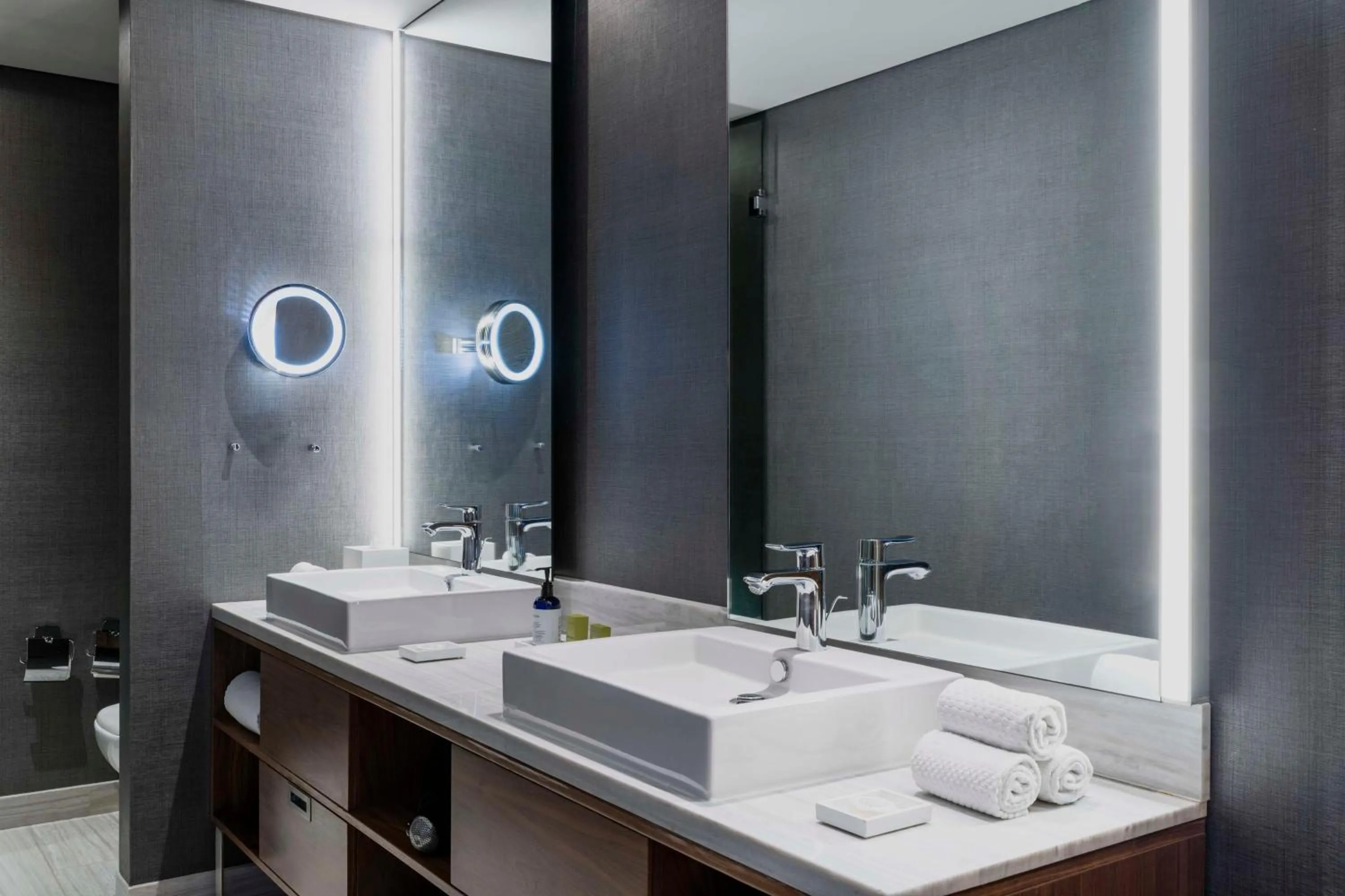 Bathroom in Hilton Mexico City Santa Fe