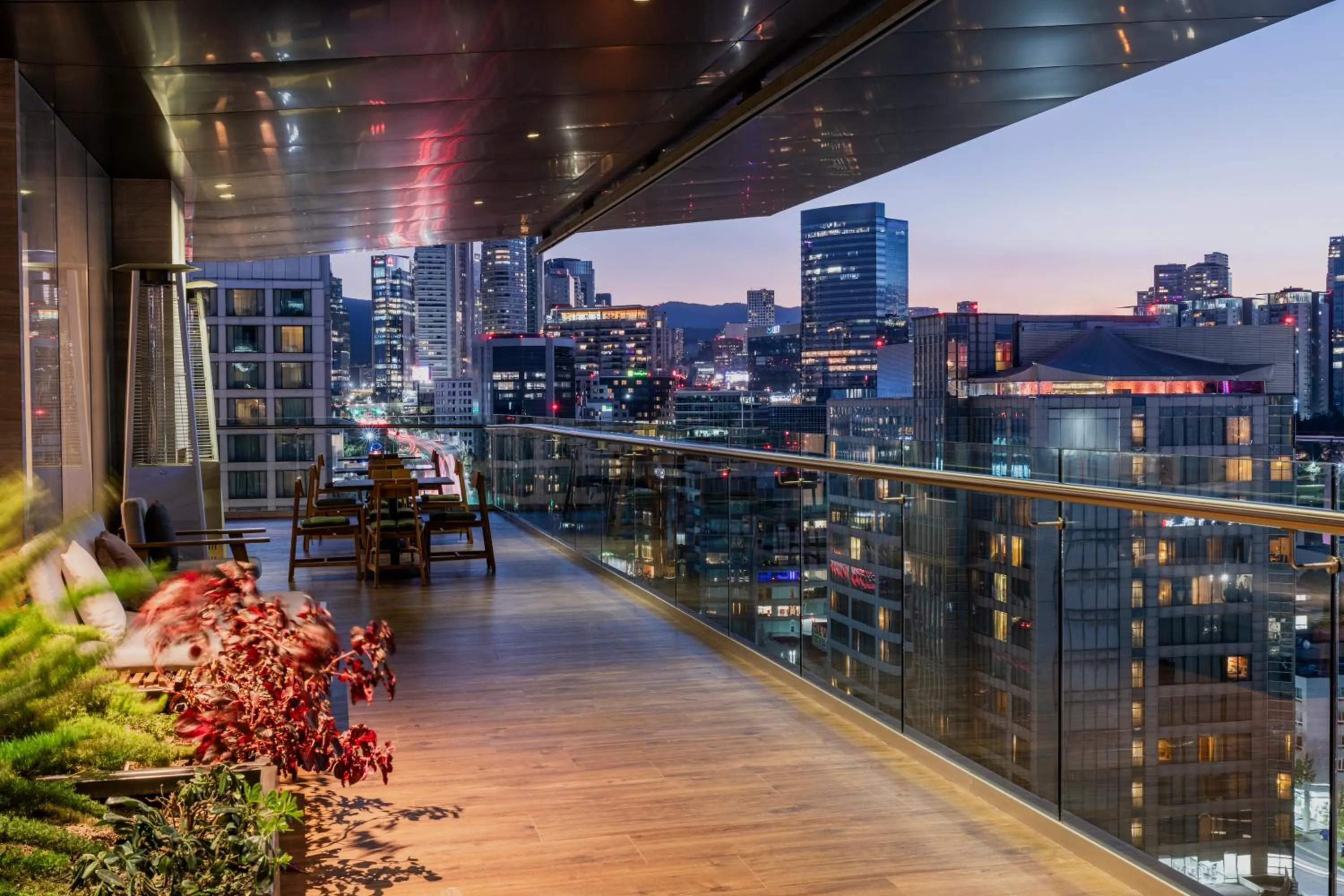 City view in Hilton Mexico City Santa Fe