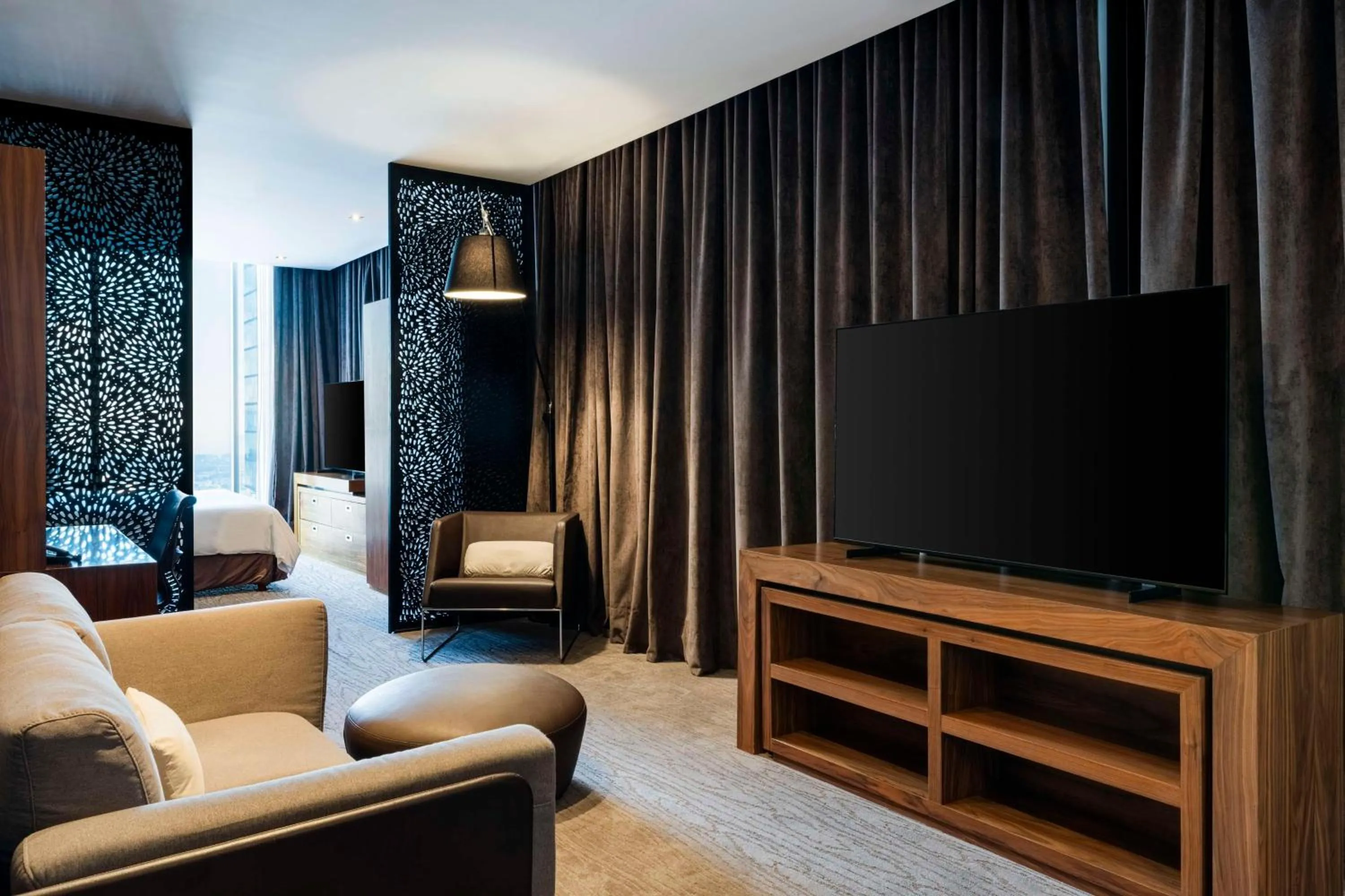 Living room in Hilton Mexico City Santa Fe