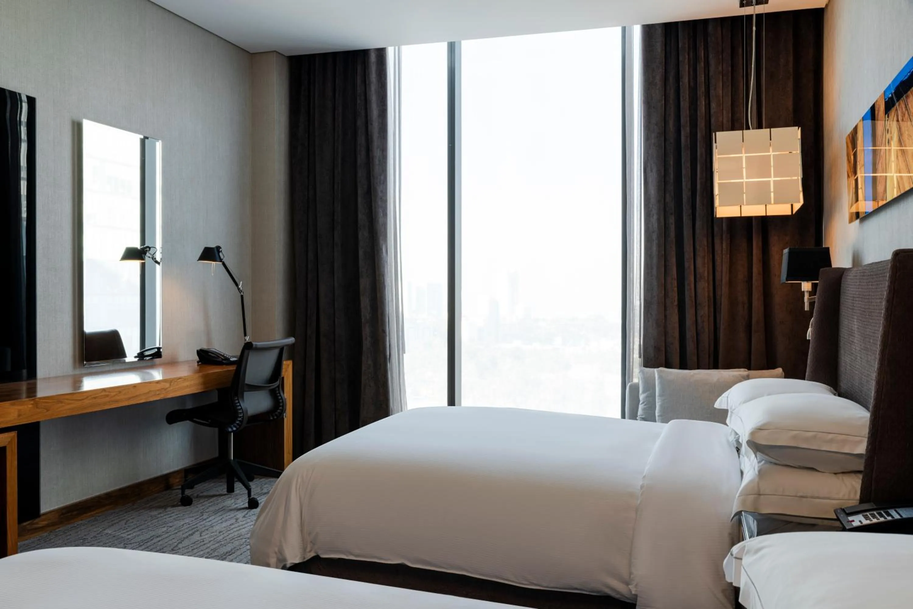 Bedroom, Bed in Hilton Mexico City Santa Fe