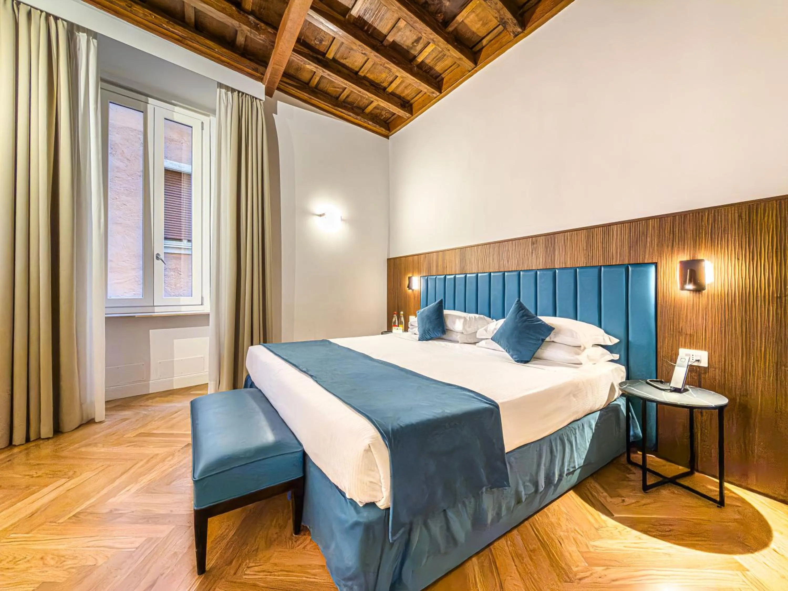 Bedroom, Bed in Albergo Abruzzi