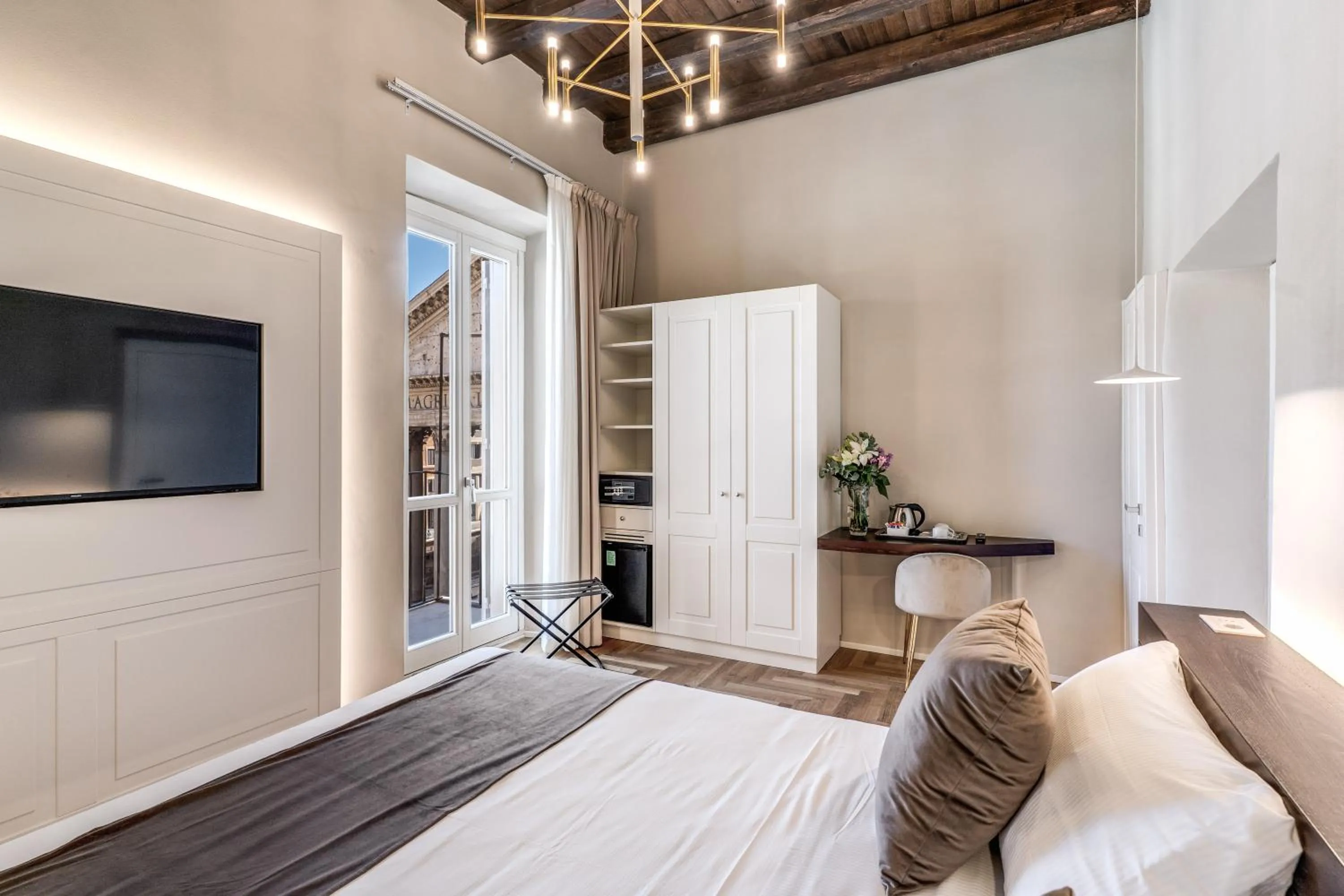 Bed in Albergo Abruzzi