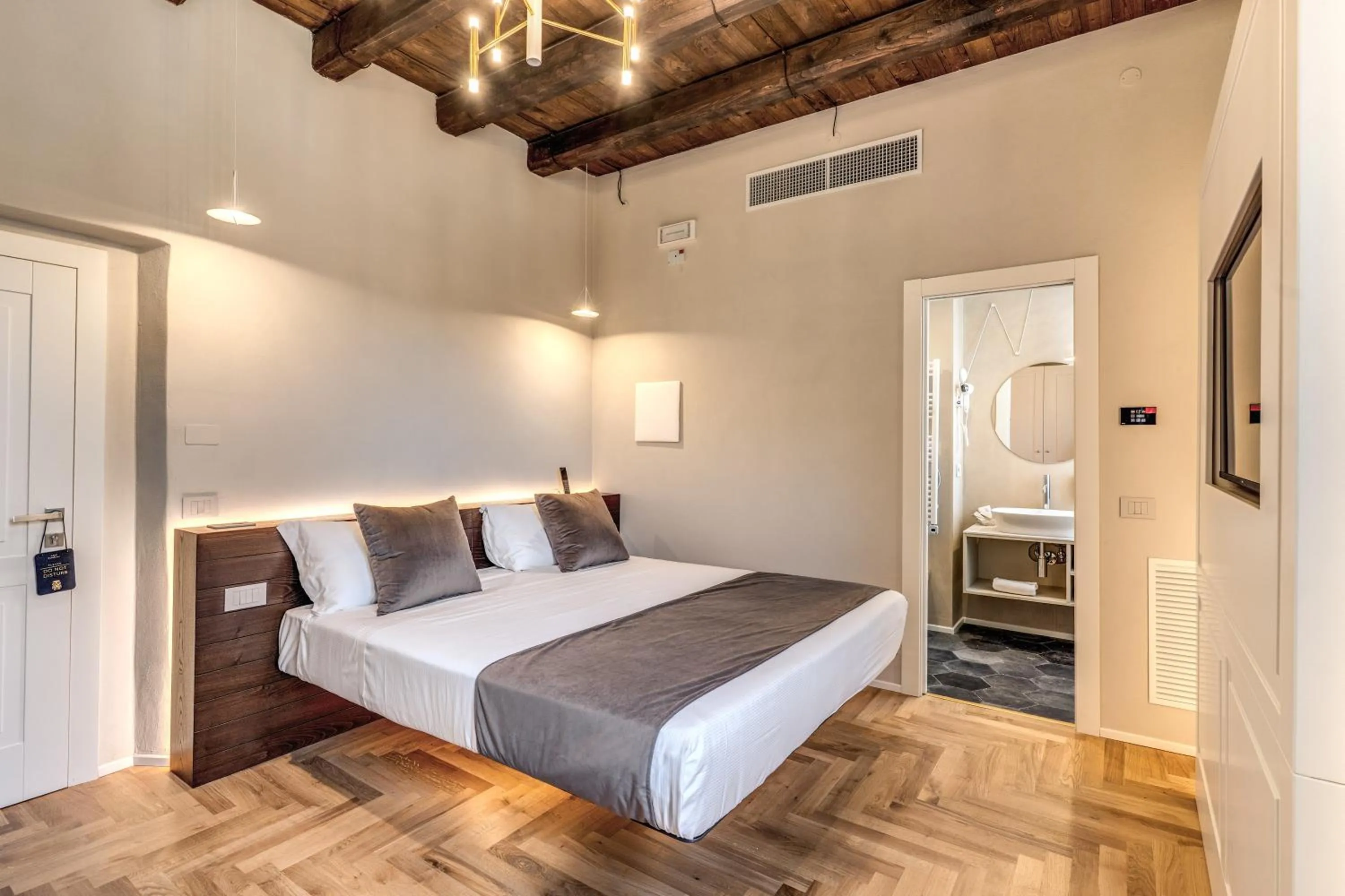 Bed in Albergo Abruzzi