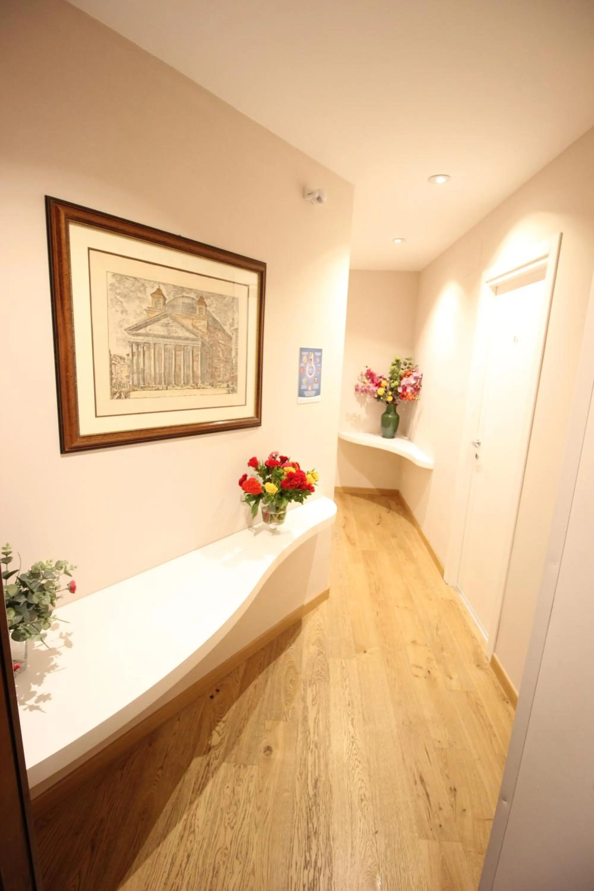 Communal lounge/ TV room in Albergo Abruzzi