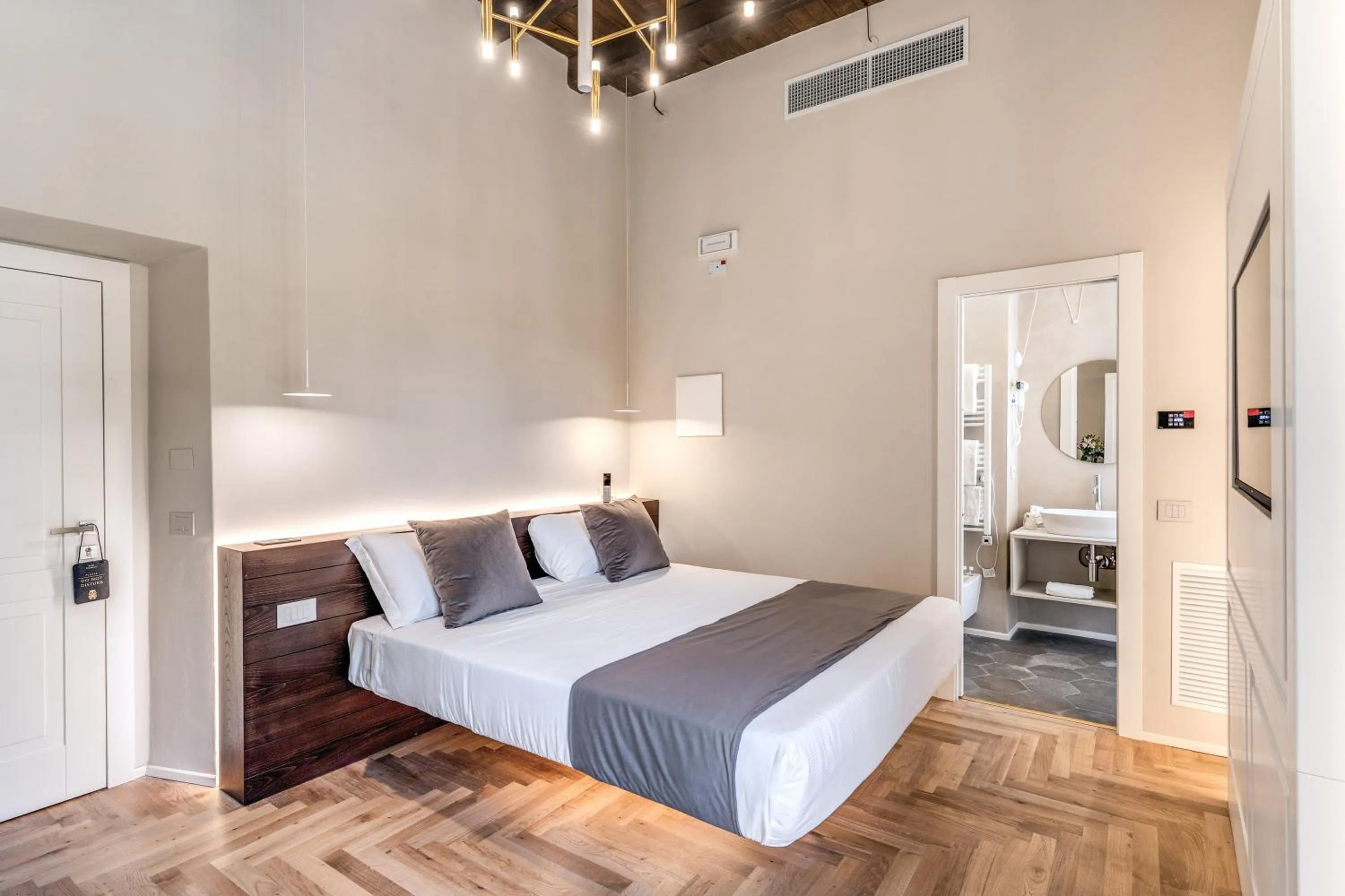 Bed in Albergo Abruzzi