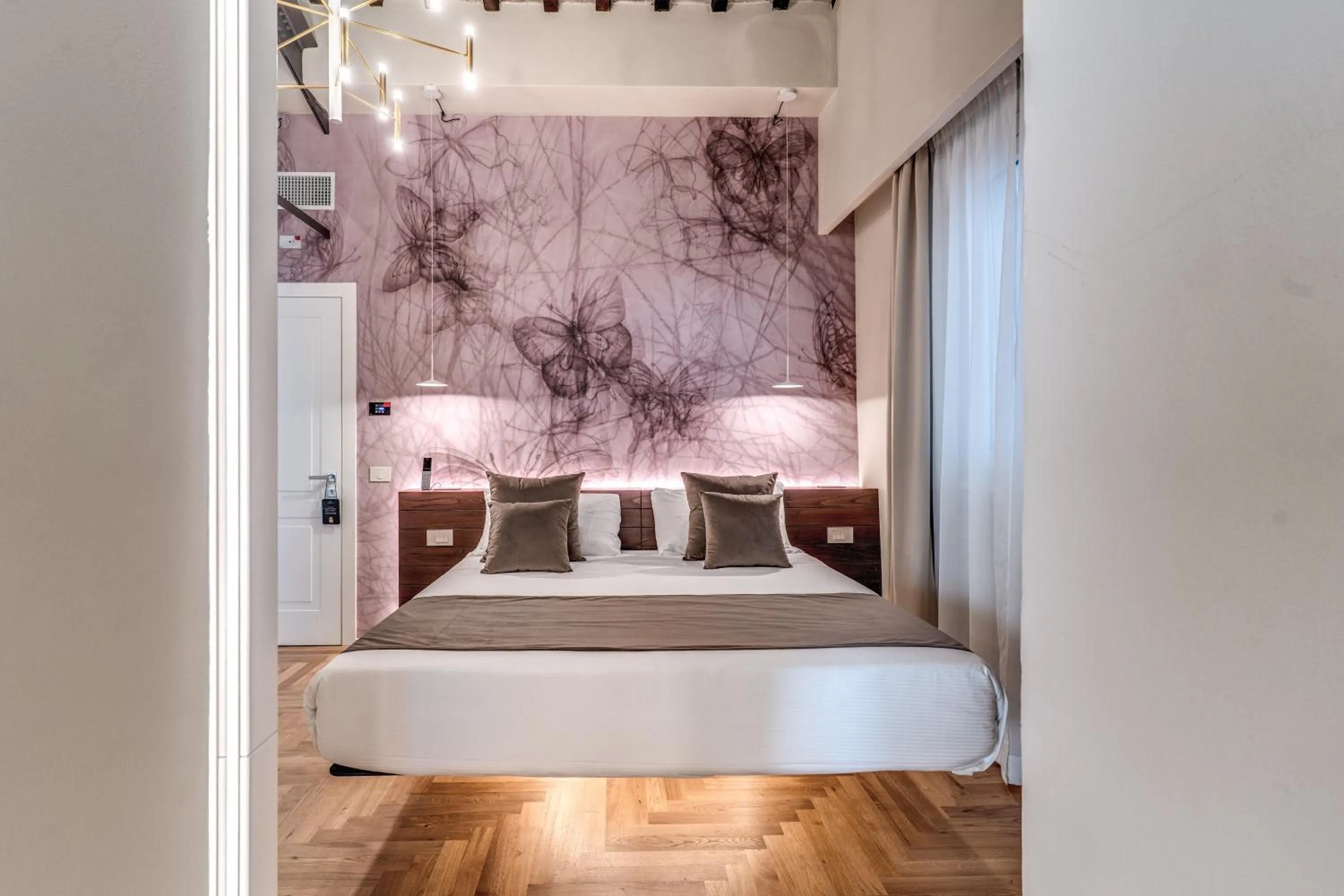 Bed in Albergo Abruzzi