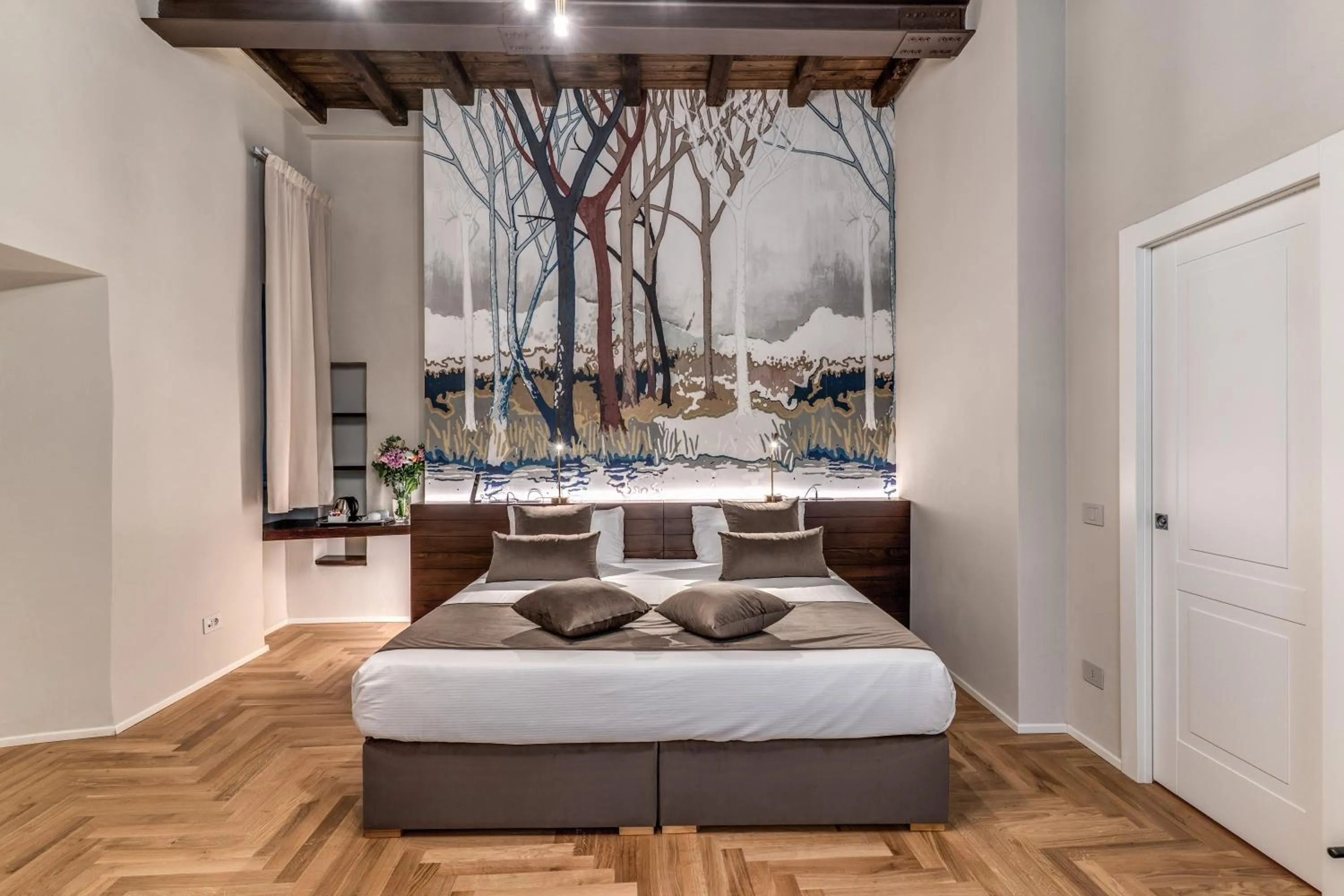 Bed in Albergo Abruzzi