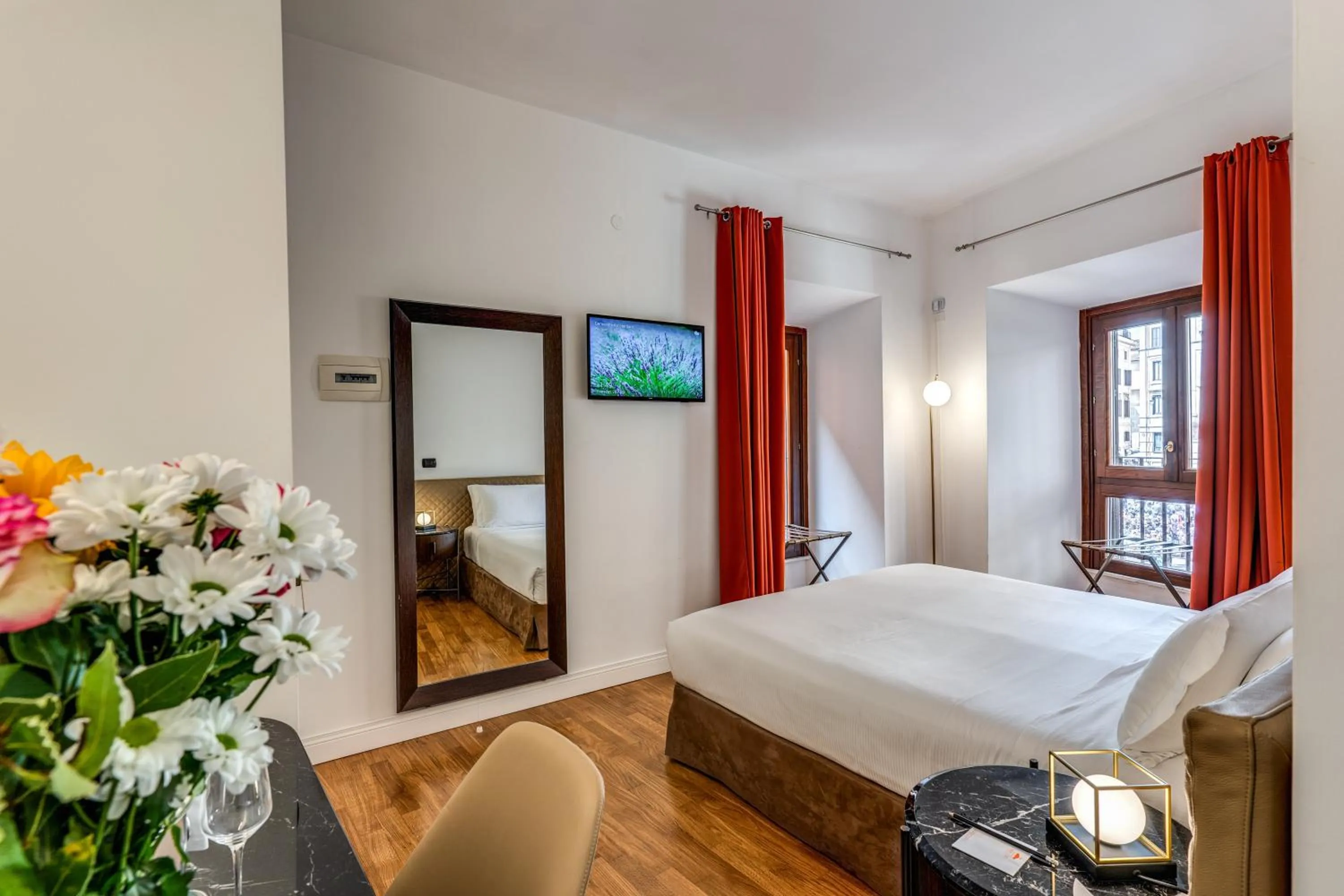TV and multimedia, Bed in Albergo Abruzzi