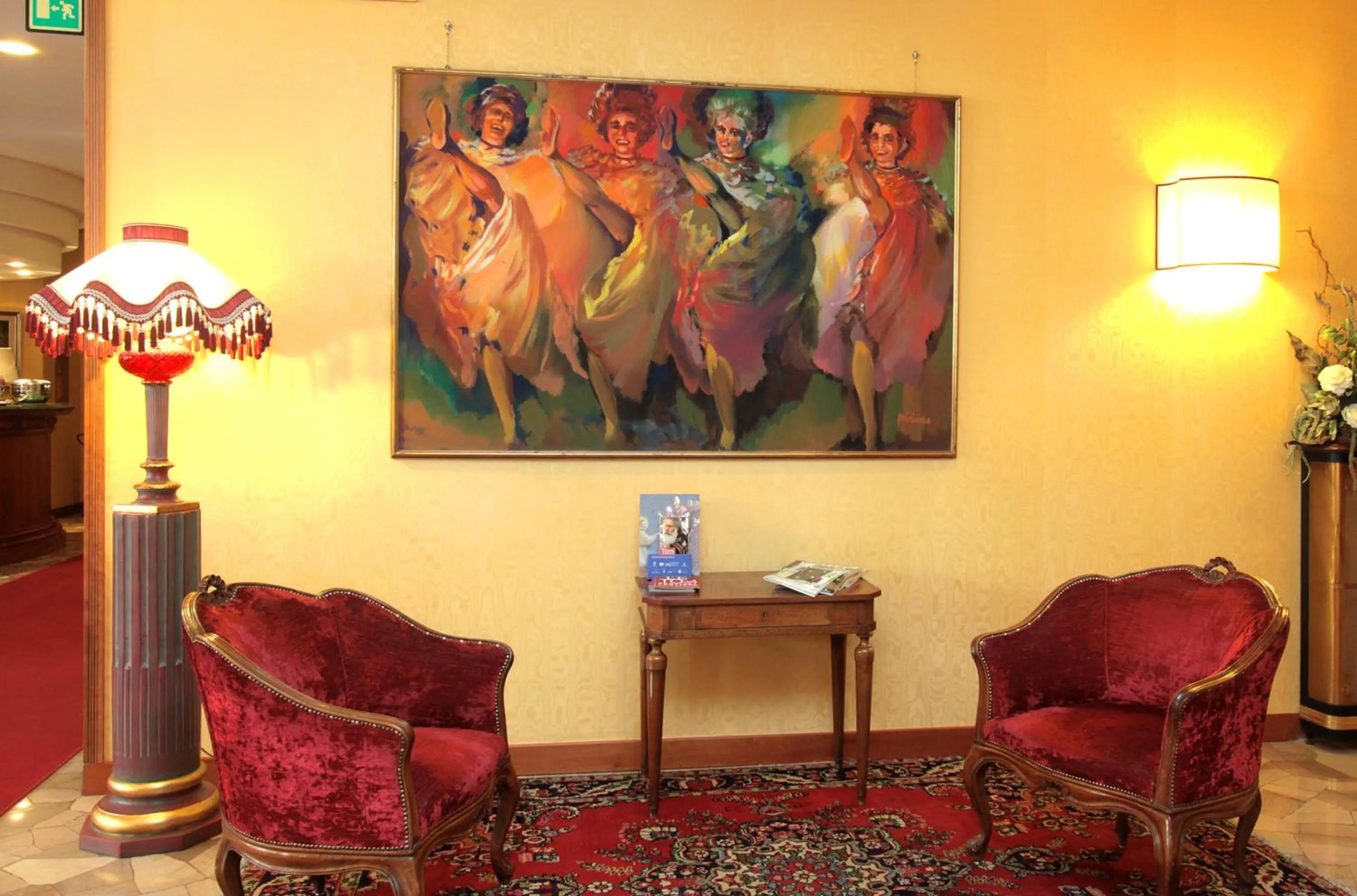 Lobby or reception in Hotel De Paris