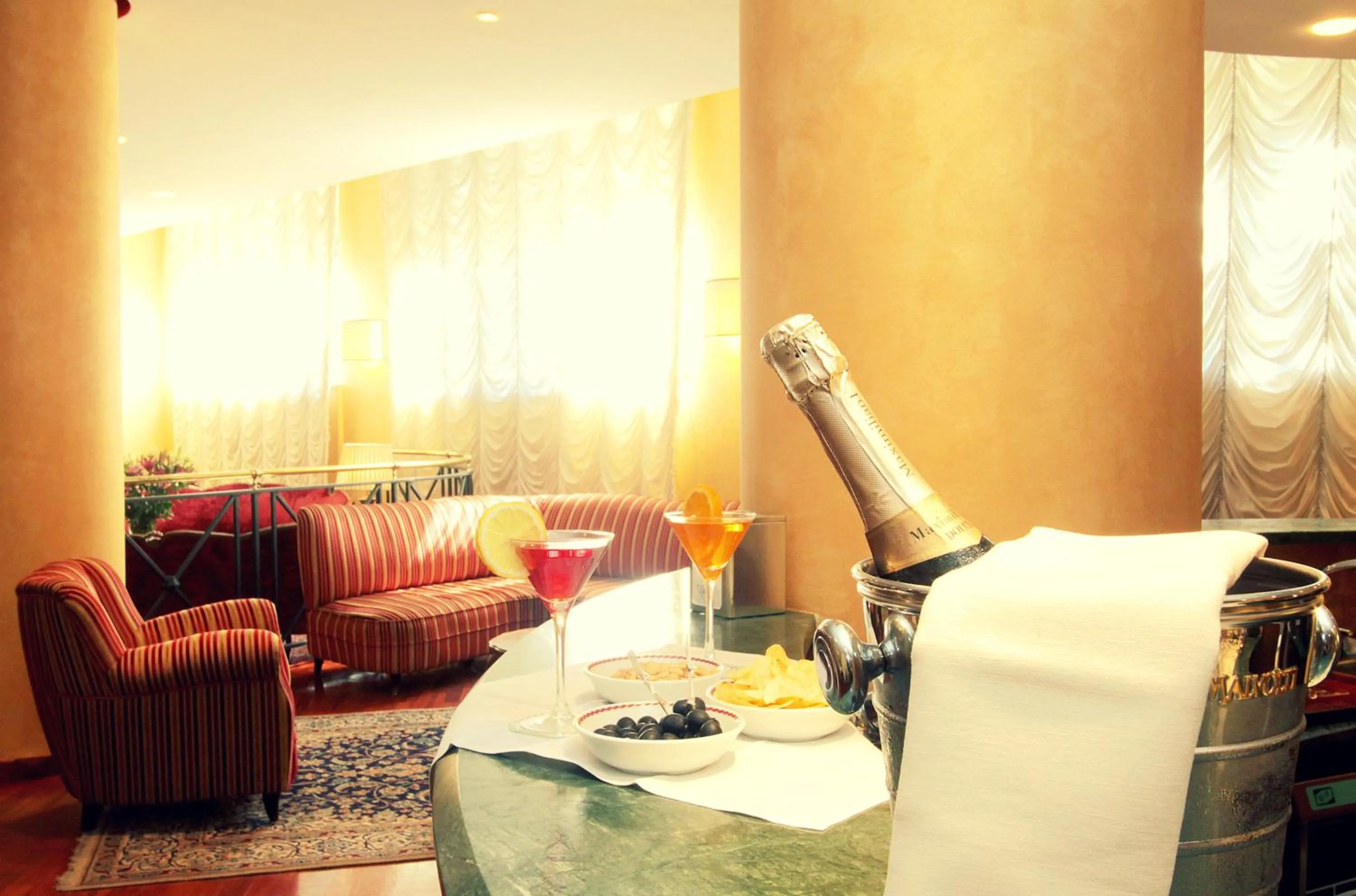 Lobby or reception in Hotel De Paris