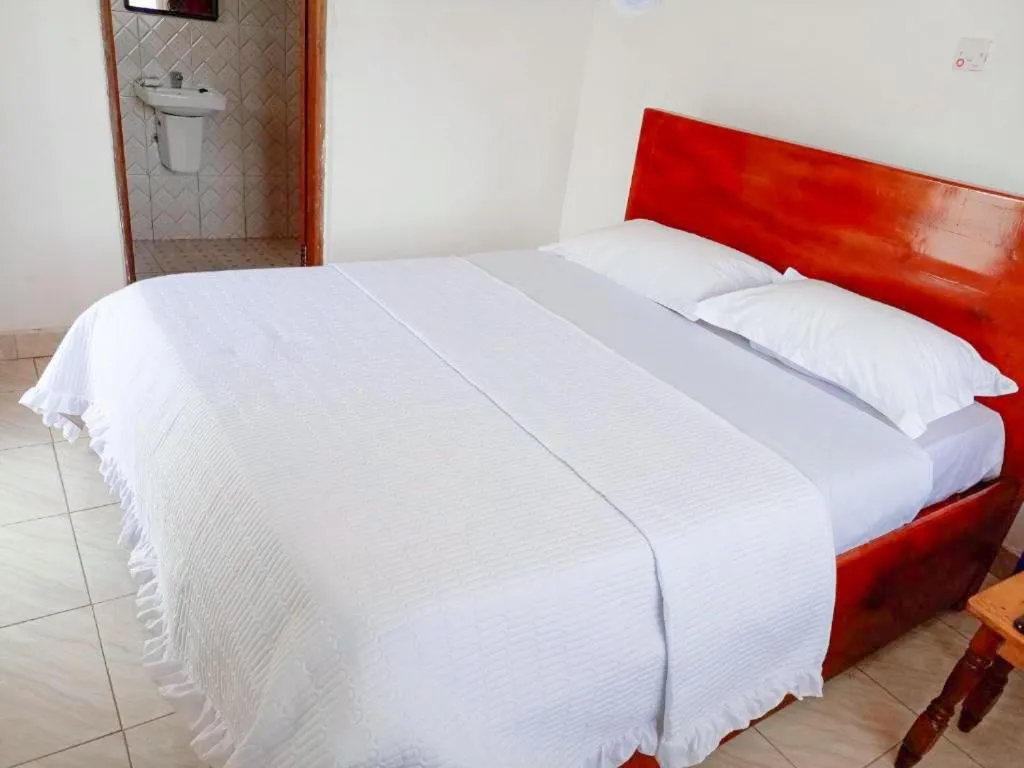 Bed in Agape House Kisoro