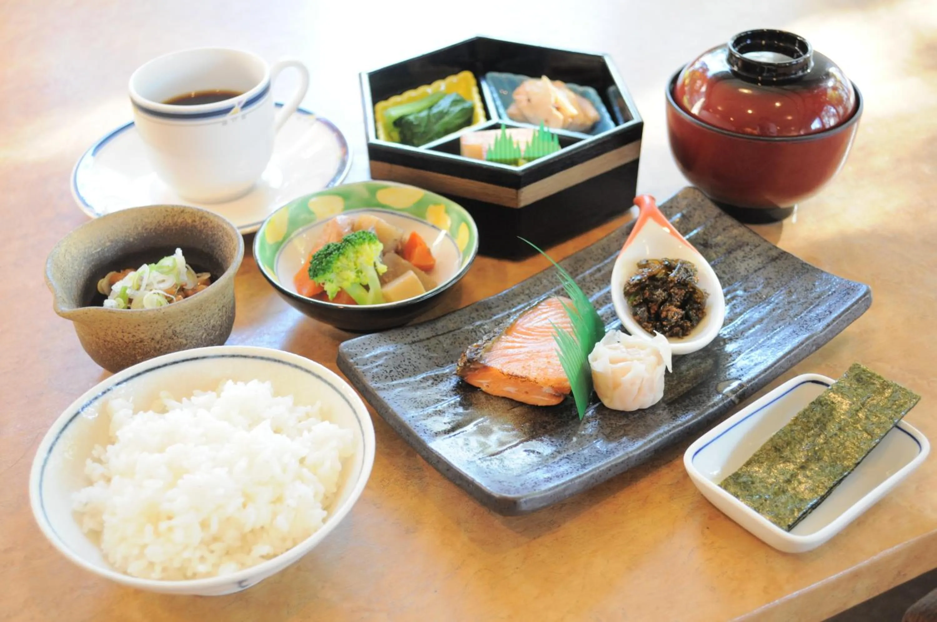 Asian breakfast in Hotel Sapporo Sun Plaza