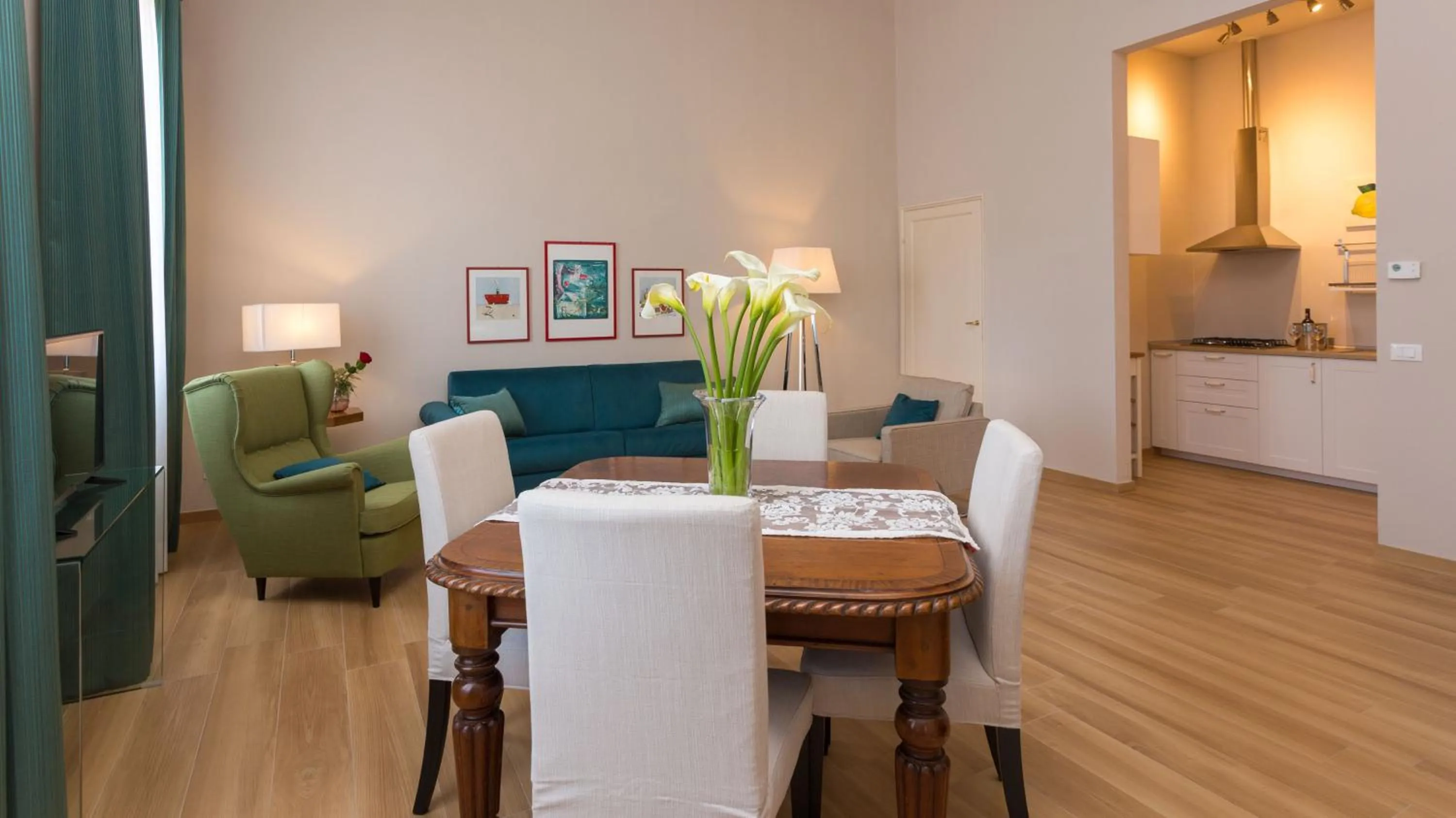 Living room in Palazzo Alfani - Residenza d'Epoca