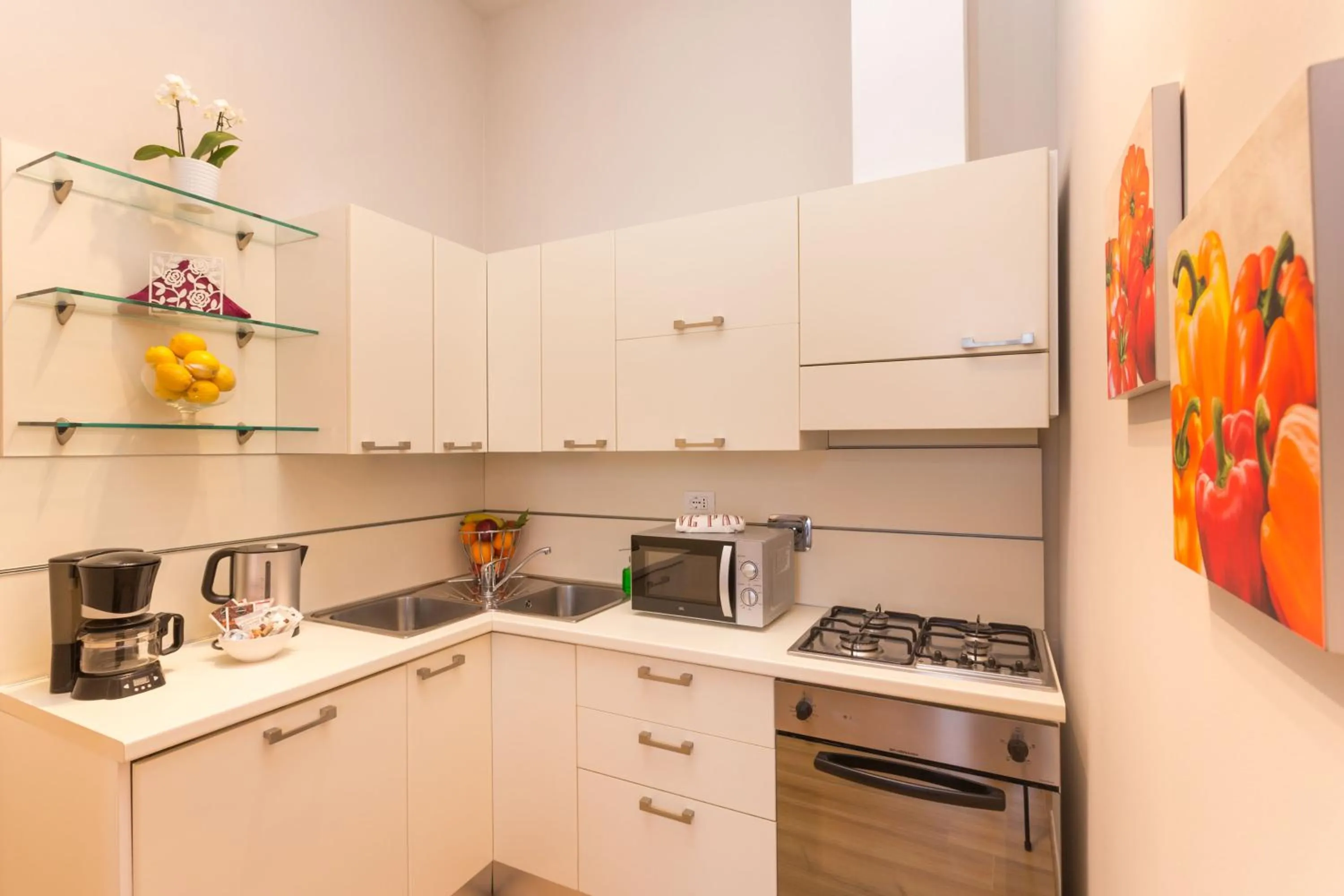 Kitchen or kitchenette in Palazzo Alfani - Residenza d'Epoca