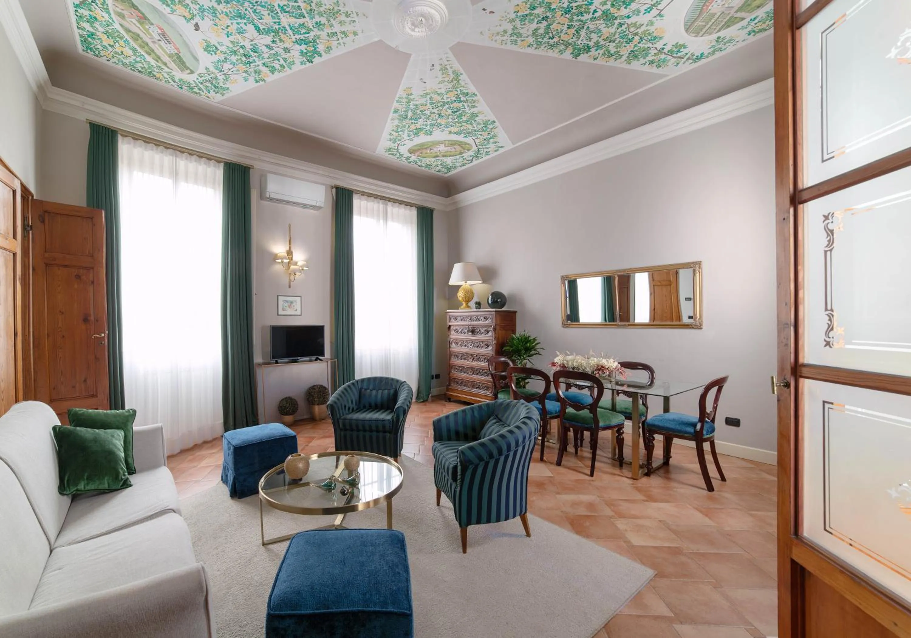 Living room in Palazzo Alfani - Residenza d'Epoca