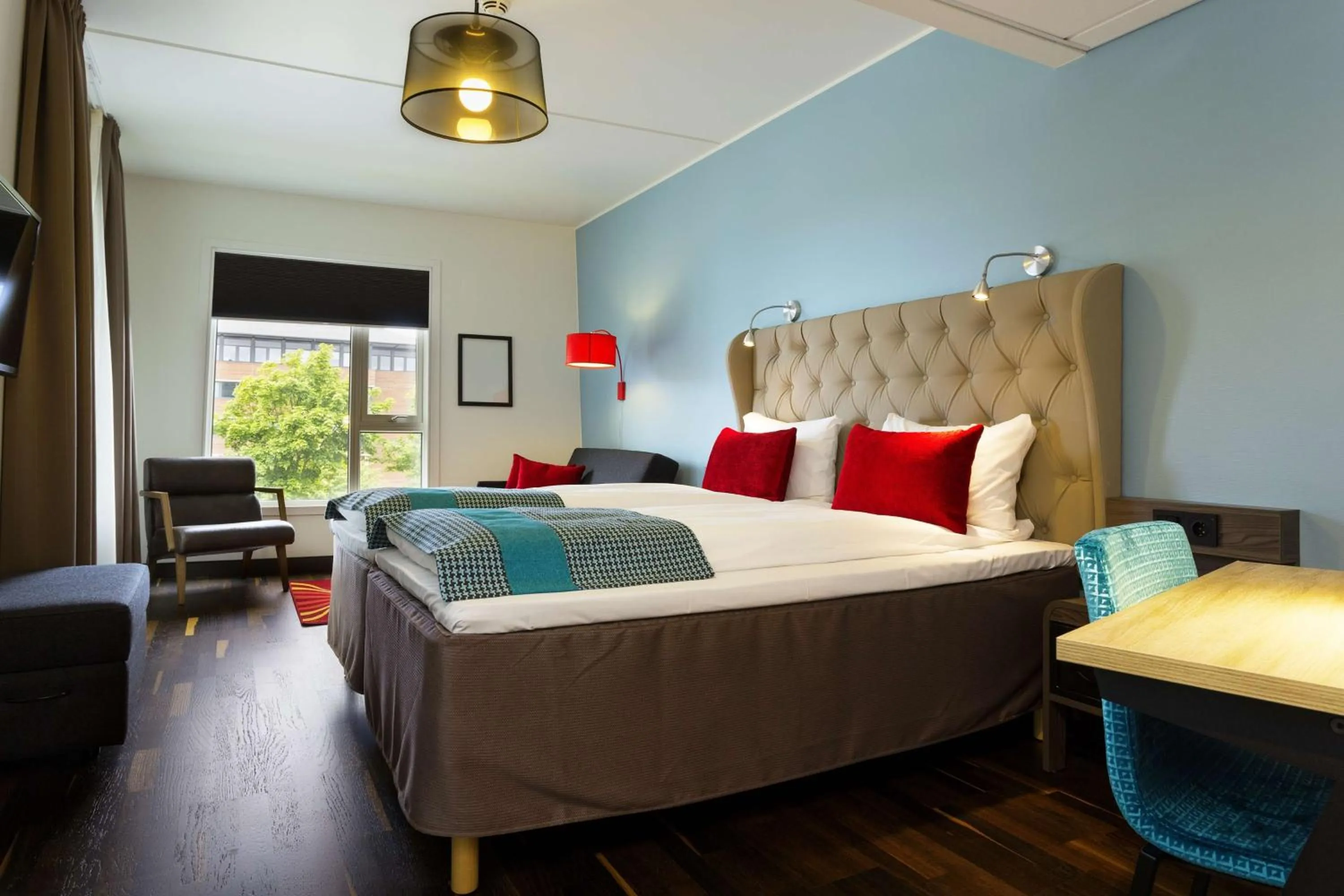 Photo of the whole room, Bed in Scandic Stavanger City