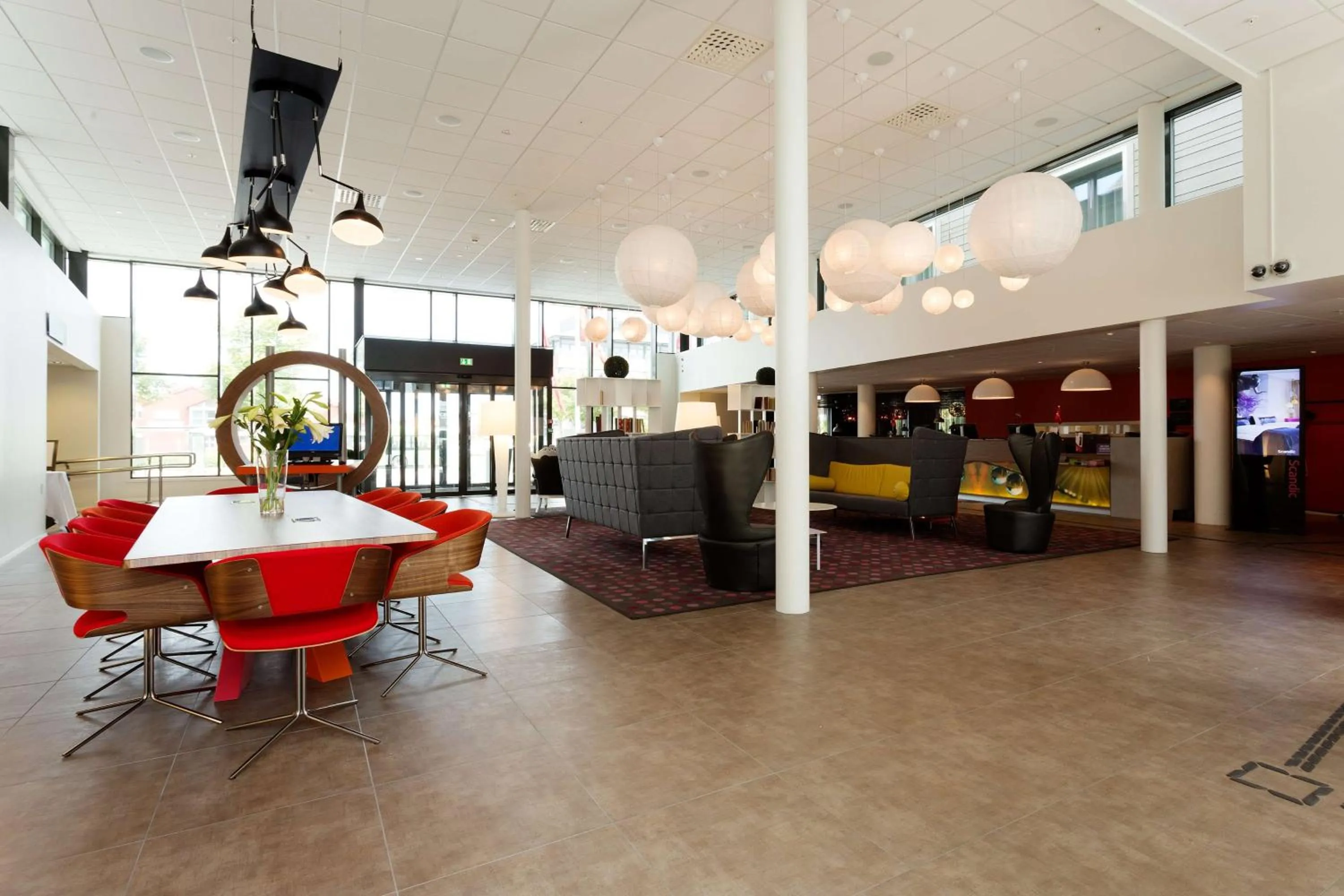 Lobby or reception in Scandic Stavanger City