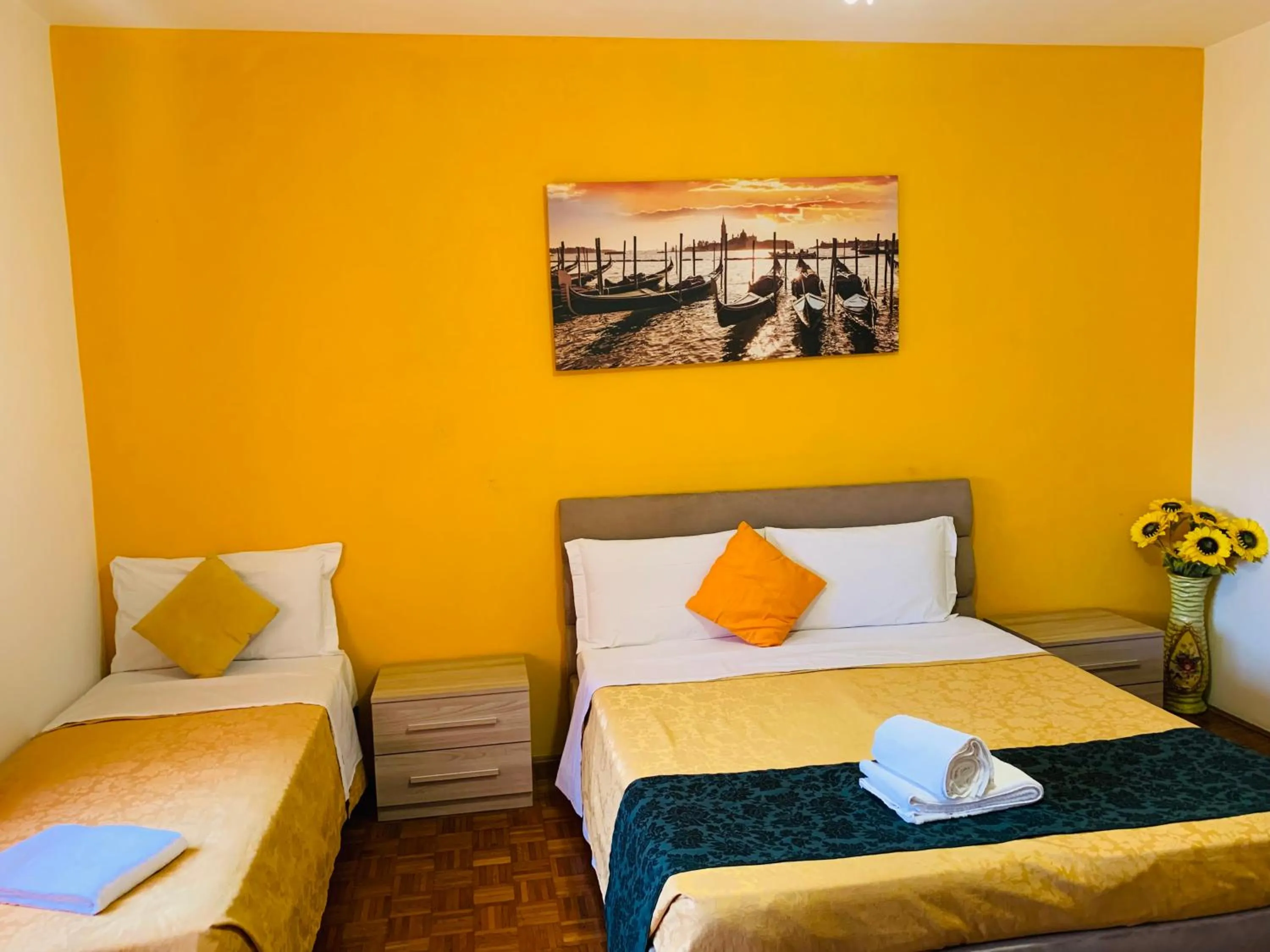 Bed in Venice Day Apartment