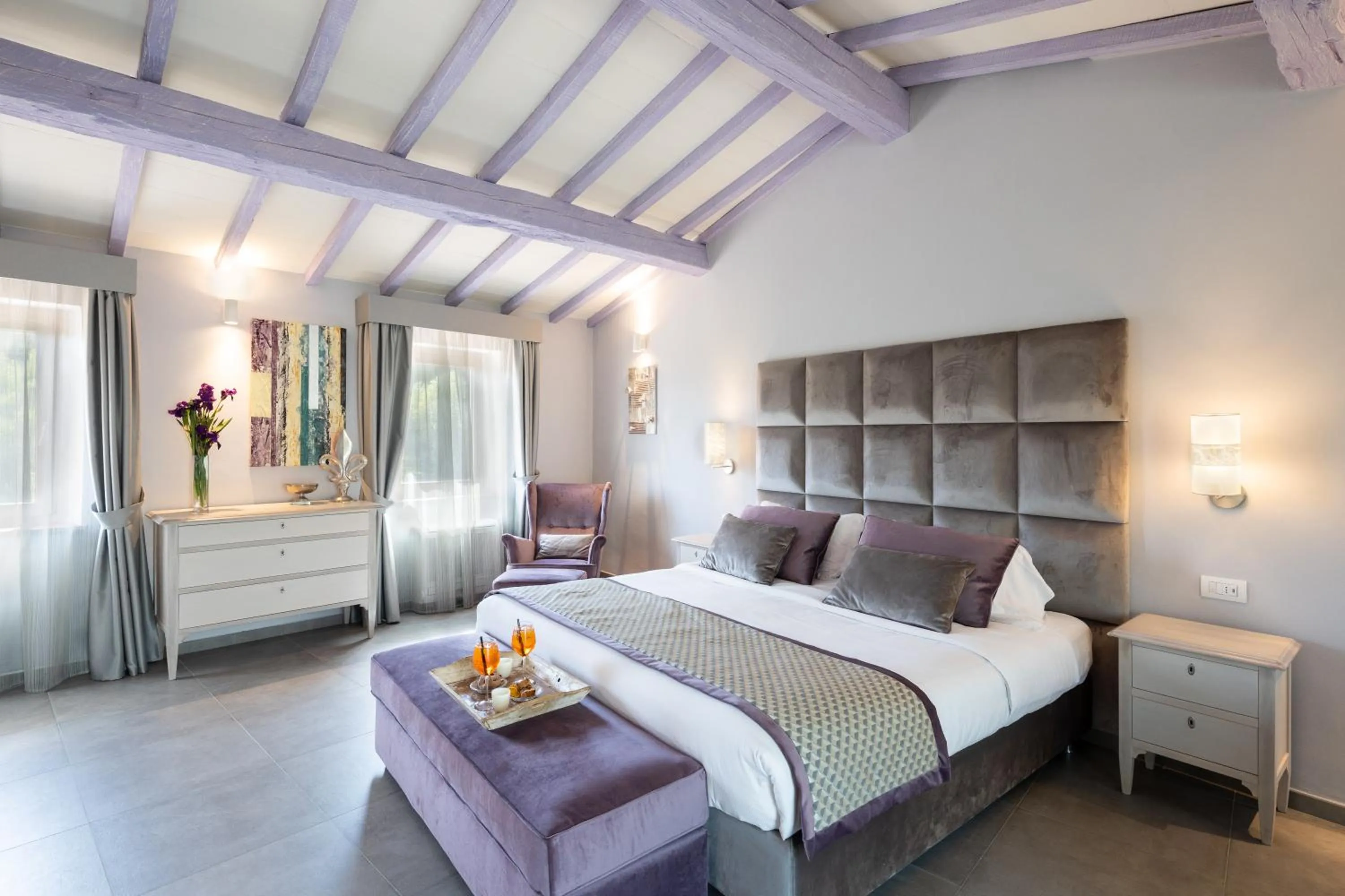 Bed in Il Castelluccio Country Resort Restaurant & SPA