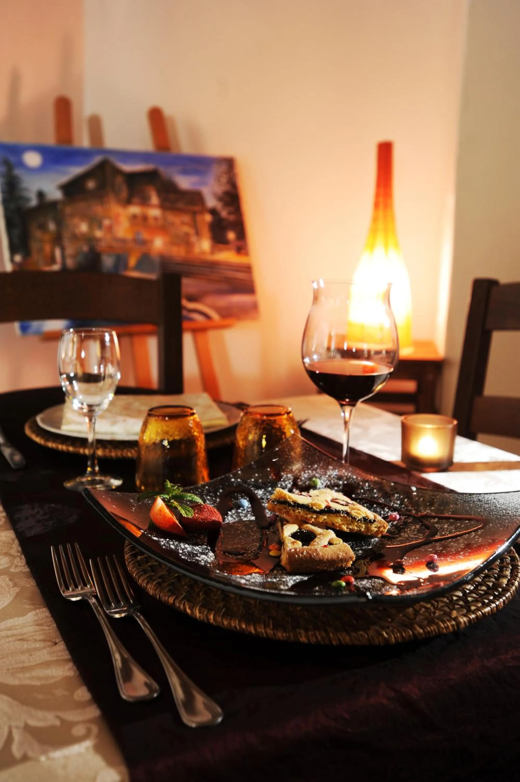 Dinner in Il Castelluccio Country Resort Restaurant & SPA