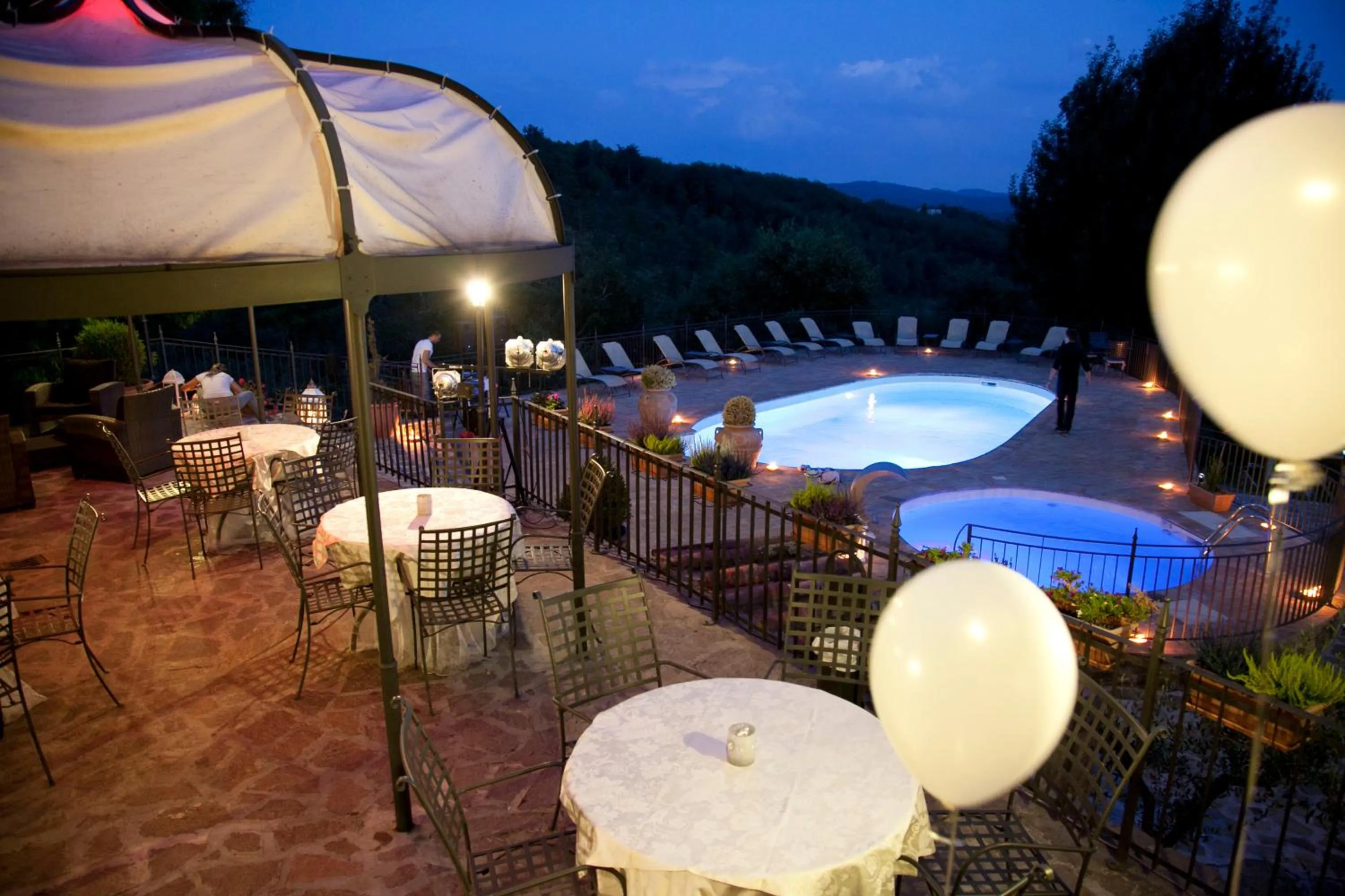 Patio in Il Castelluccio Country Resort Restaurant & SPA