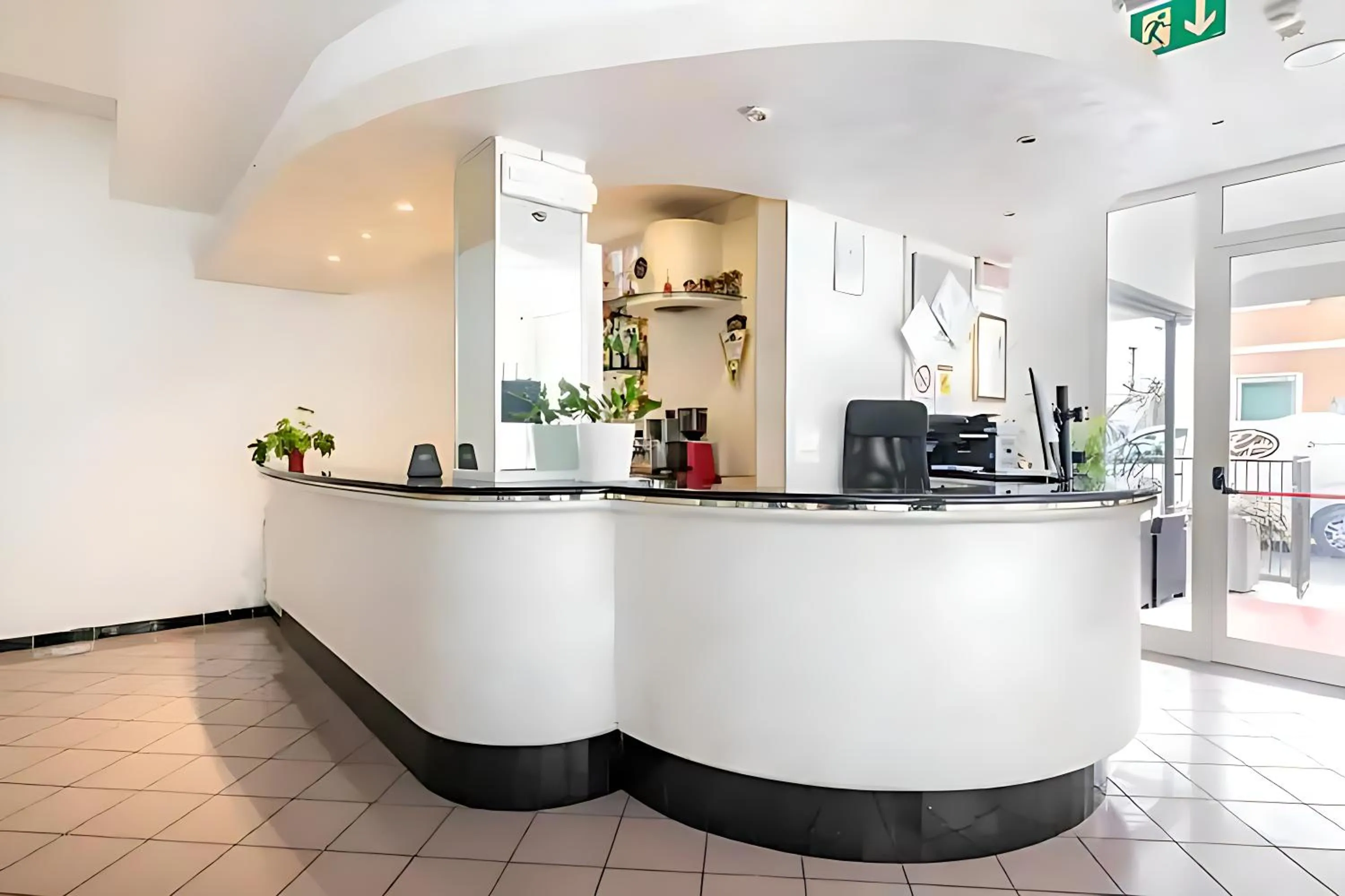 Lobby or reception in Hotel Villa Argia Rimini Marina Centro