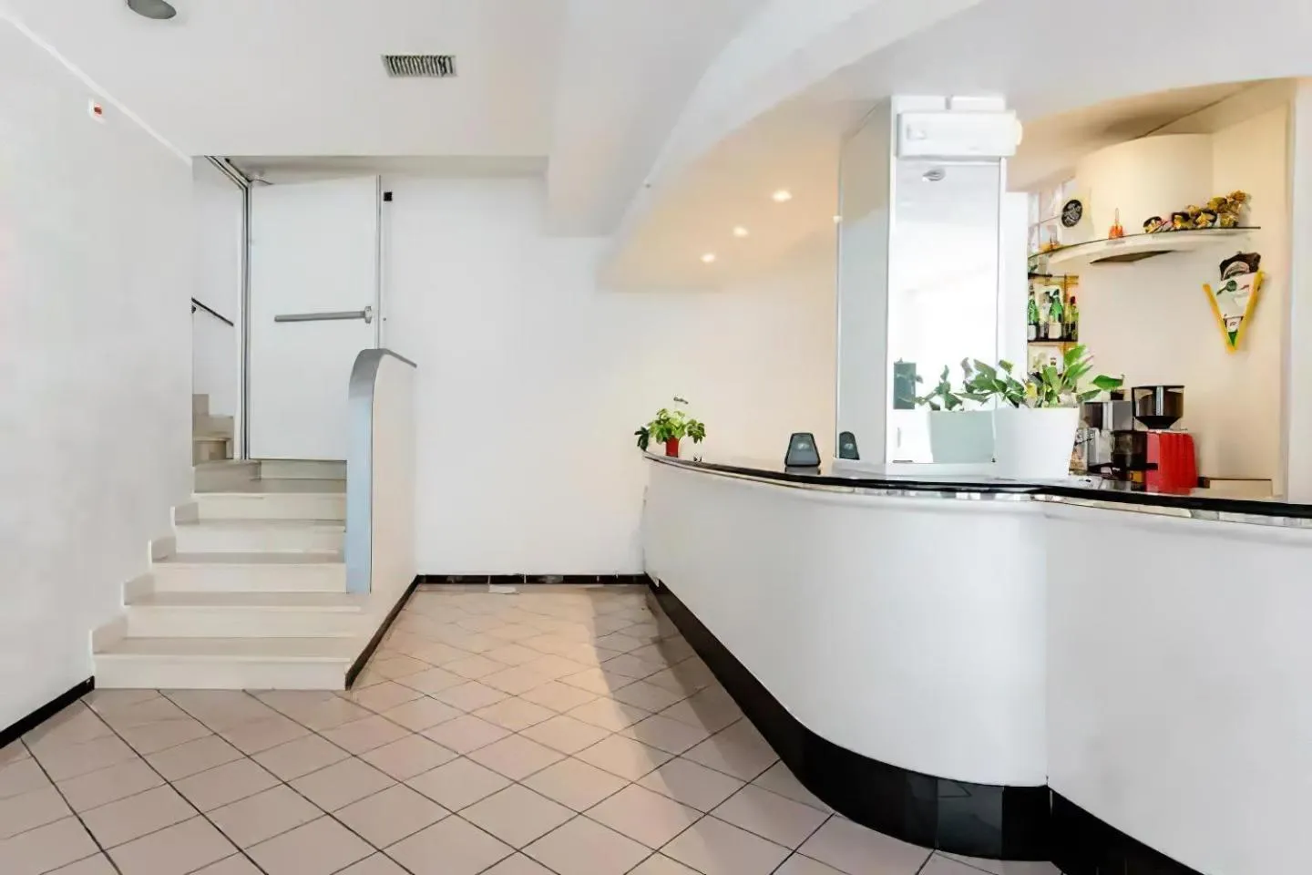 Lobby or reception in Hotel Villa Argia Rimini Marina Centro