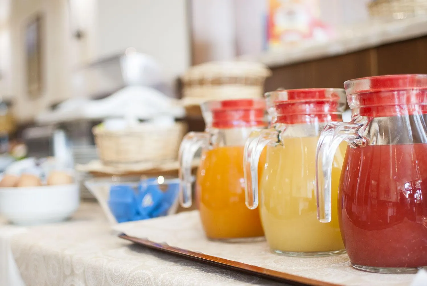Buffet breakfast in Hotel Italia