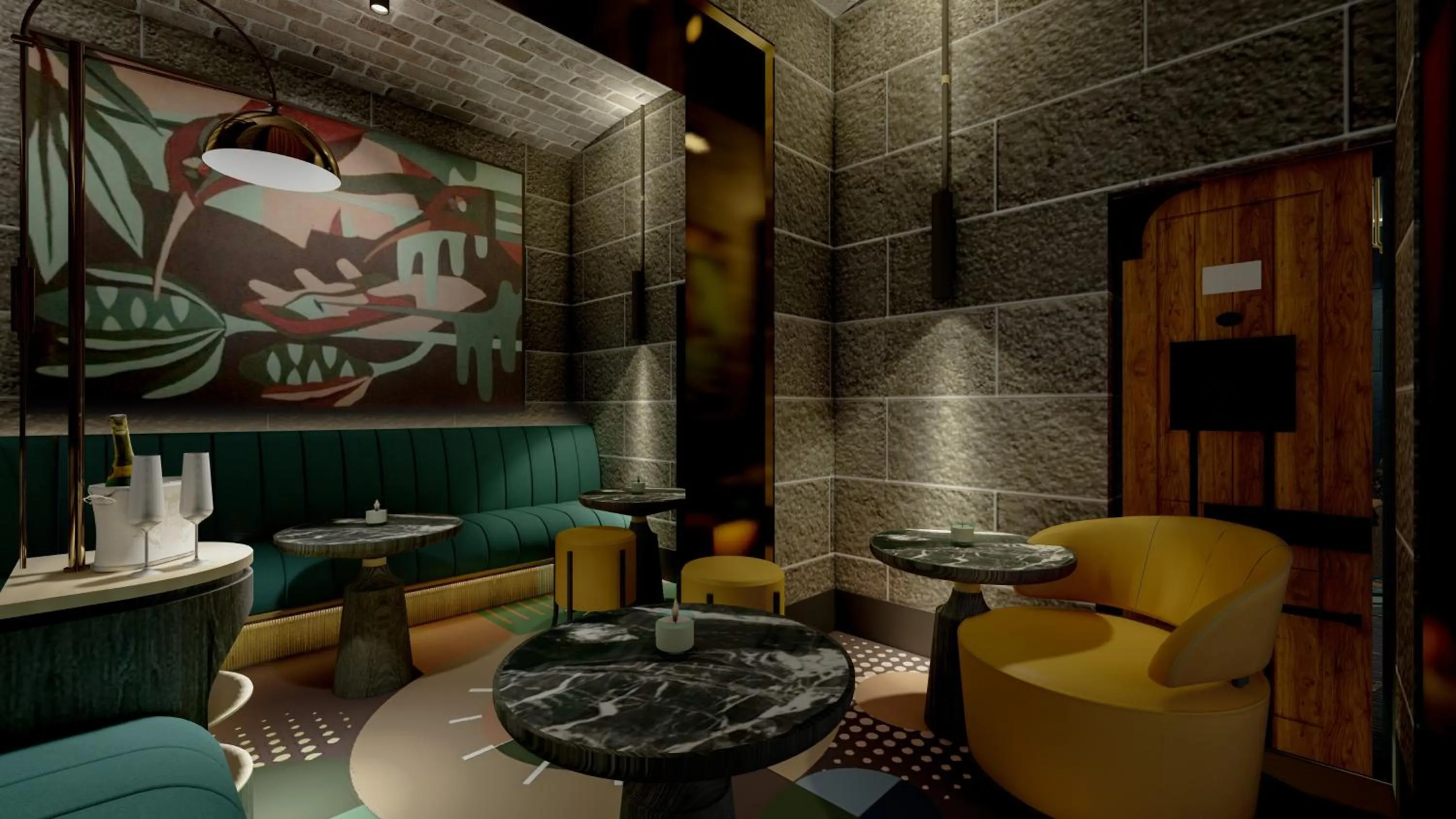 Lounge or bar in Adina Apartment Hotel Melbourne, Pentridge