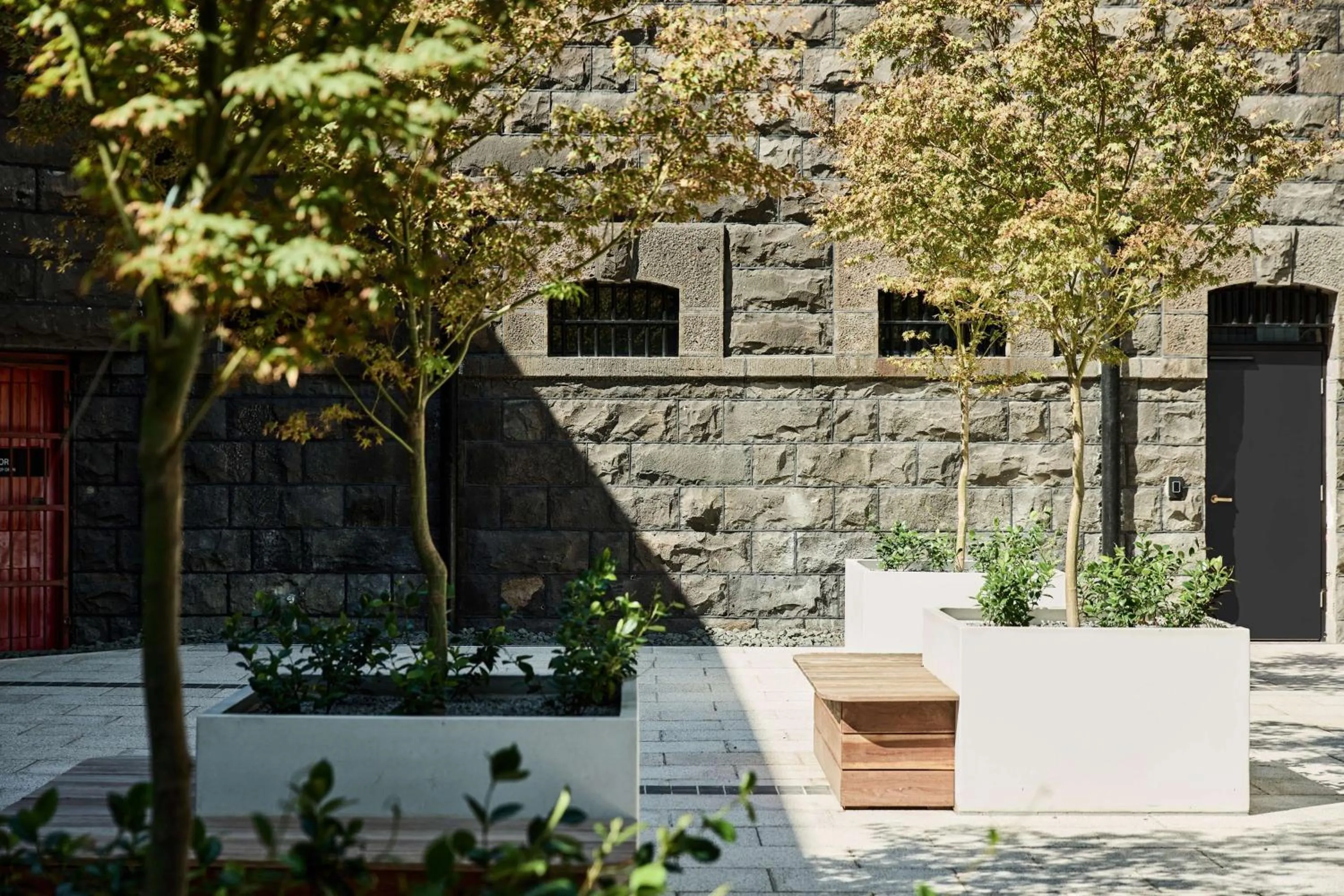 Property building in Adina Apartment Hotel Melbourne, Pentridge