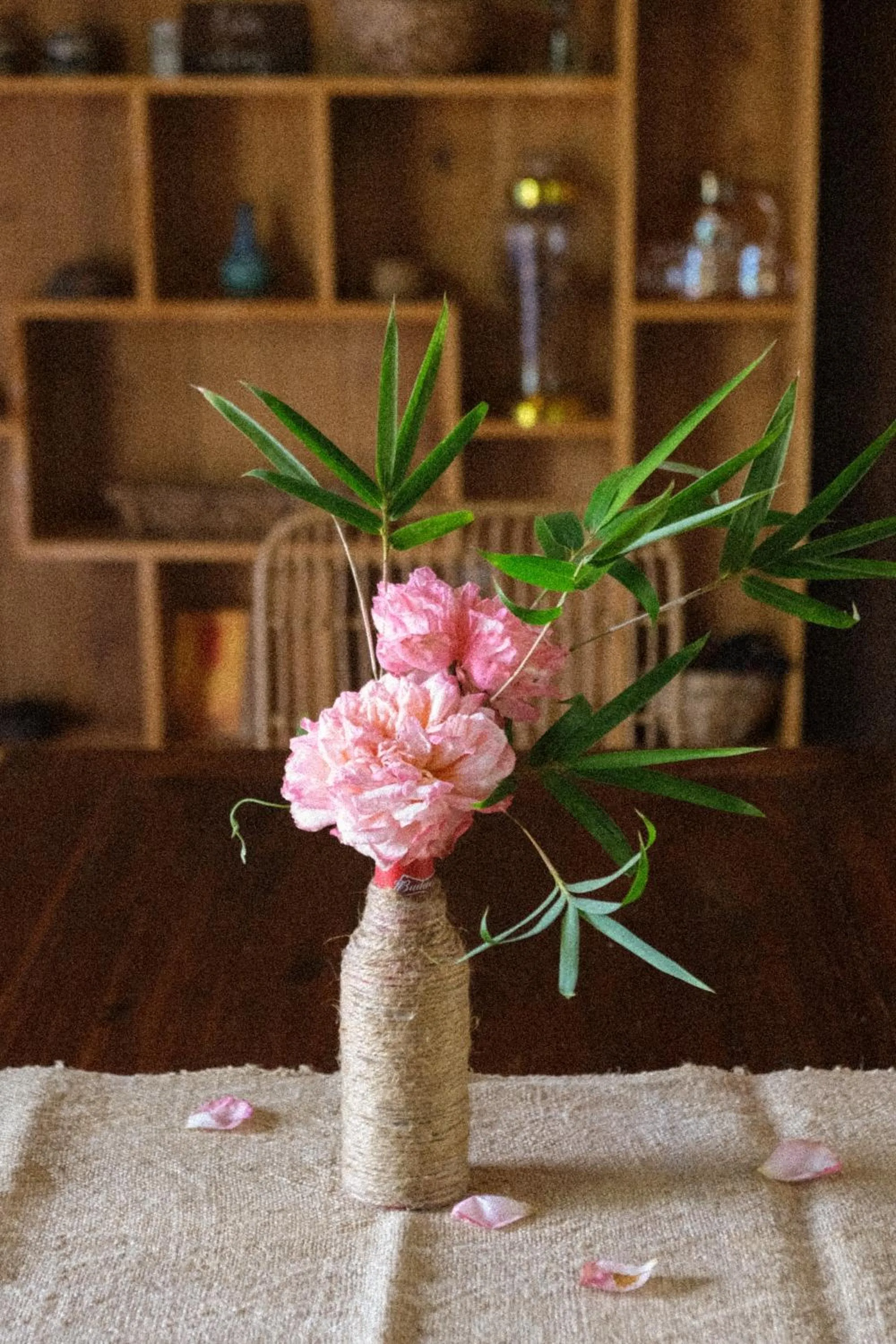 Decorative detail in Mộc An Nhiên Farmstay