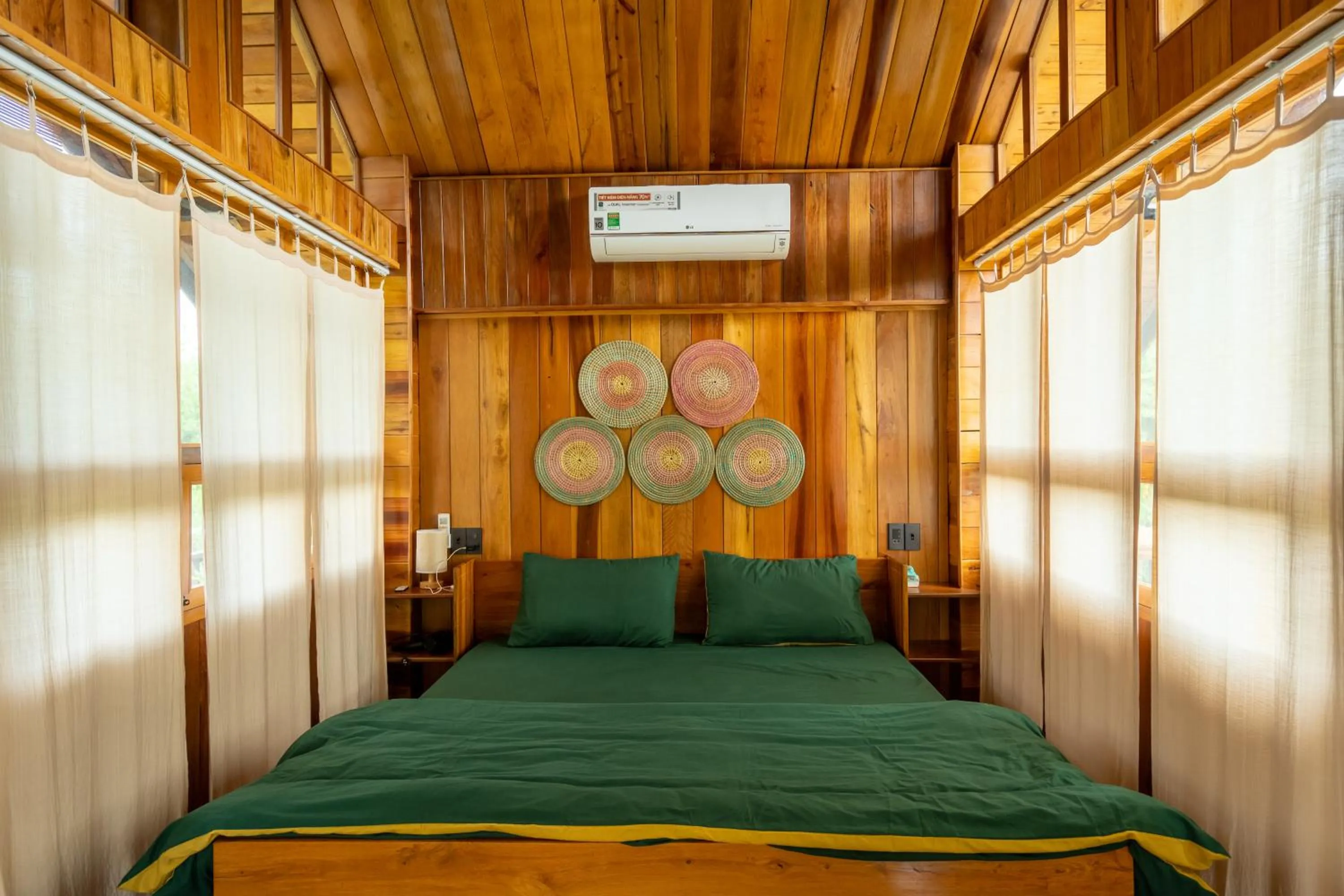 Bed in Mộc An Nhiên Farmstay