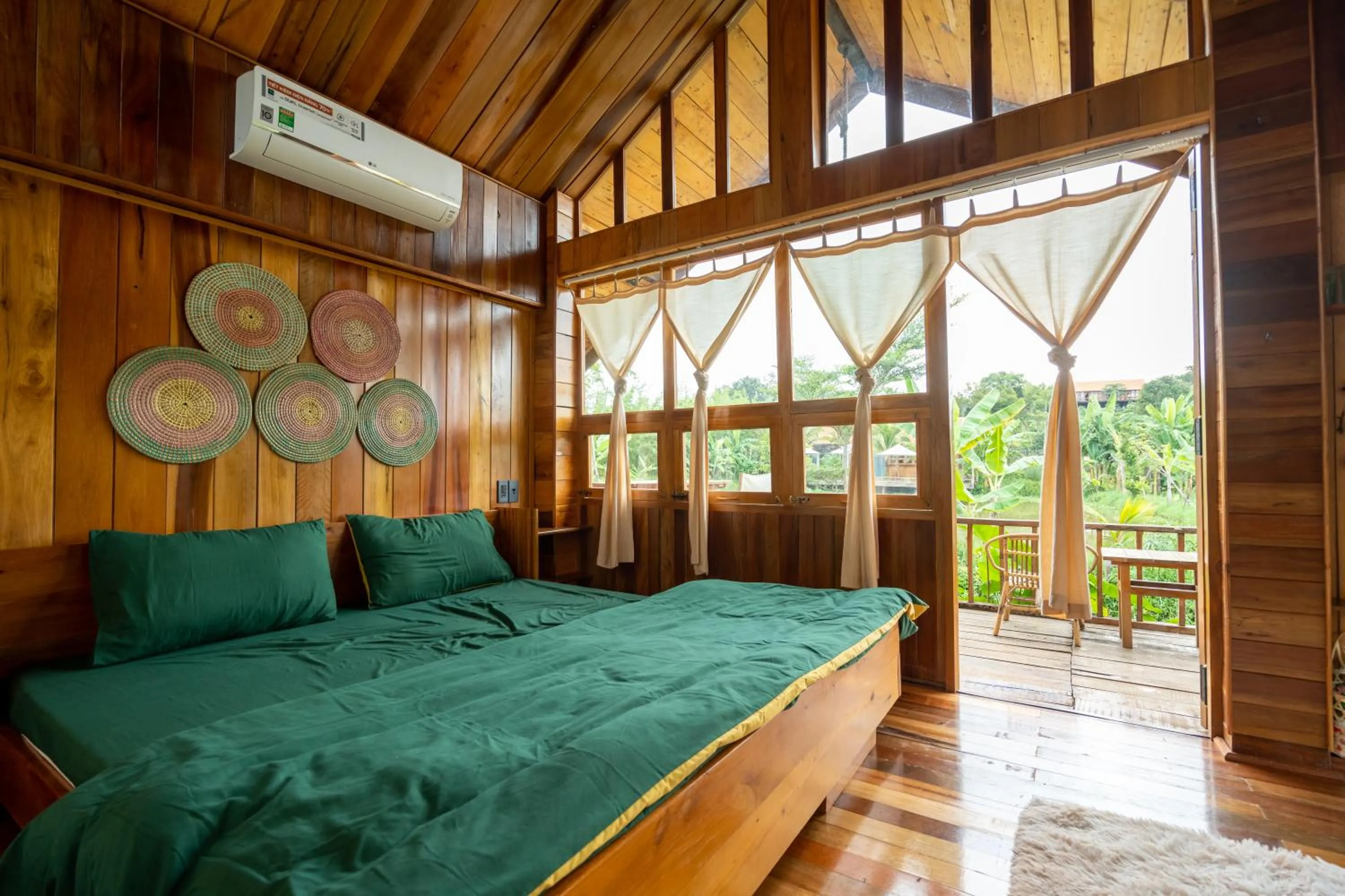 Bed in Mộc An Nhiên Farmstay