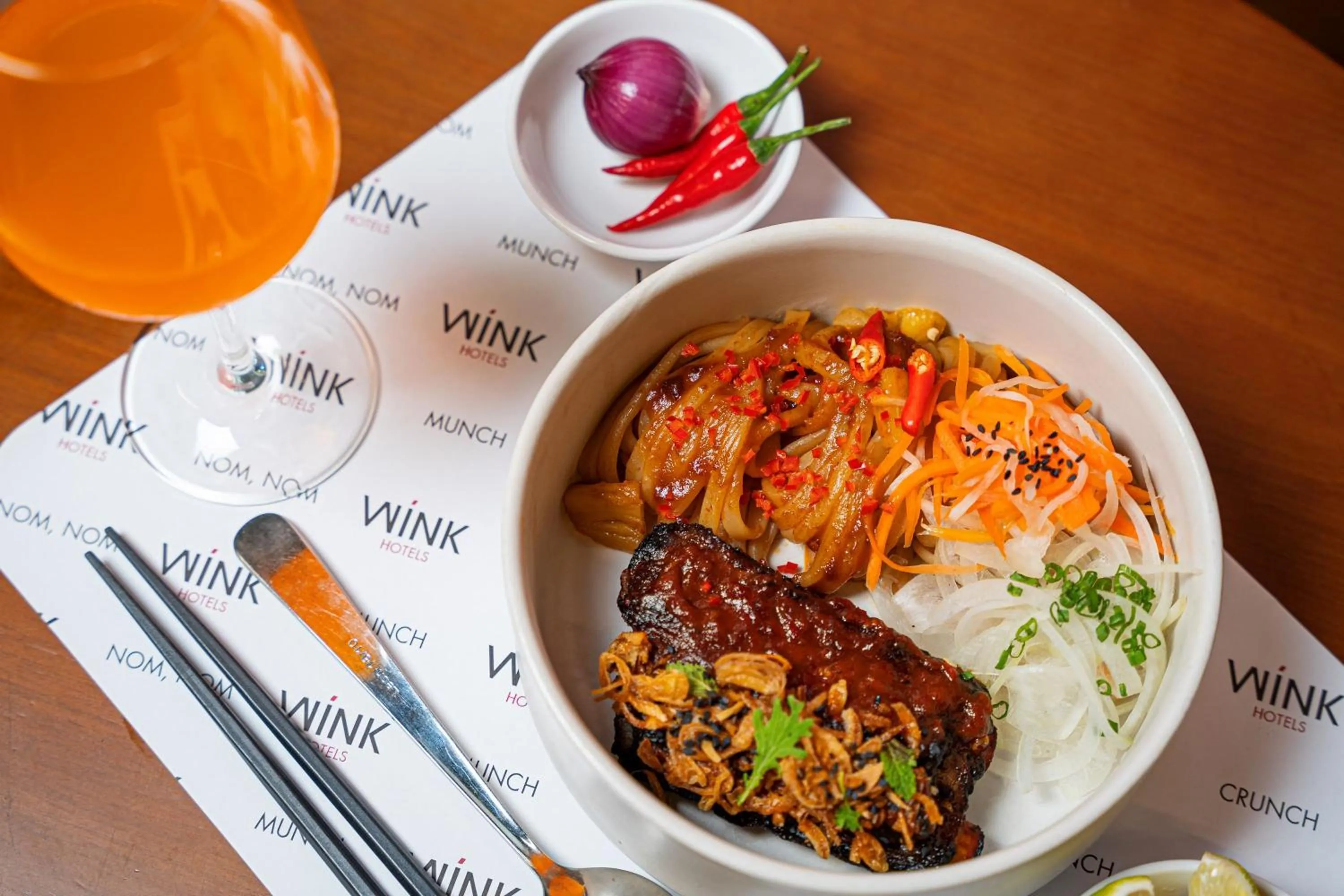 Food in Wink Hotel Danang Centre - 24hrs Stay