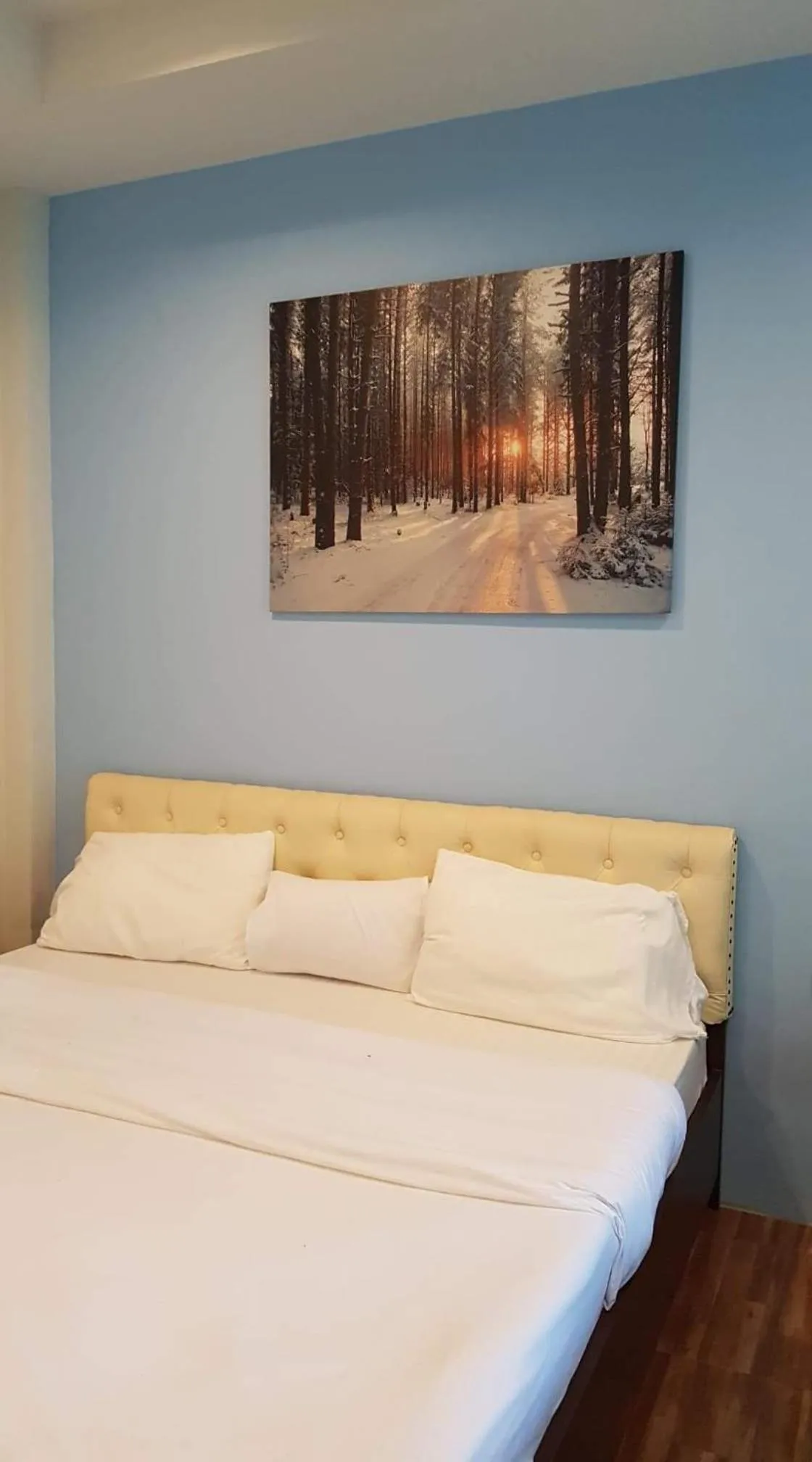 Photo of the whole room, Bed in ที รีสอร์ท T Resort Suphanburi