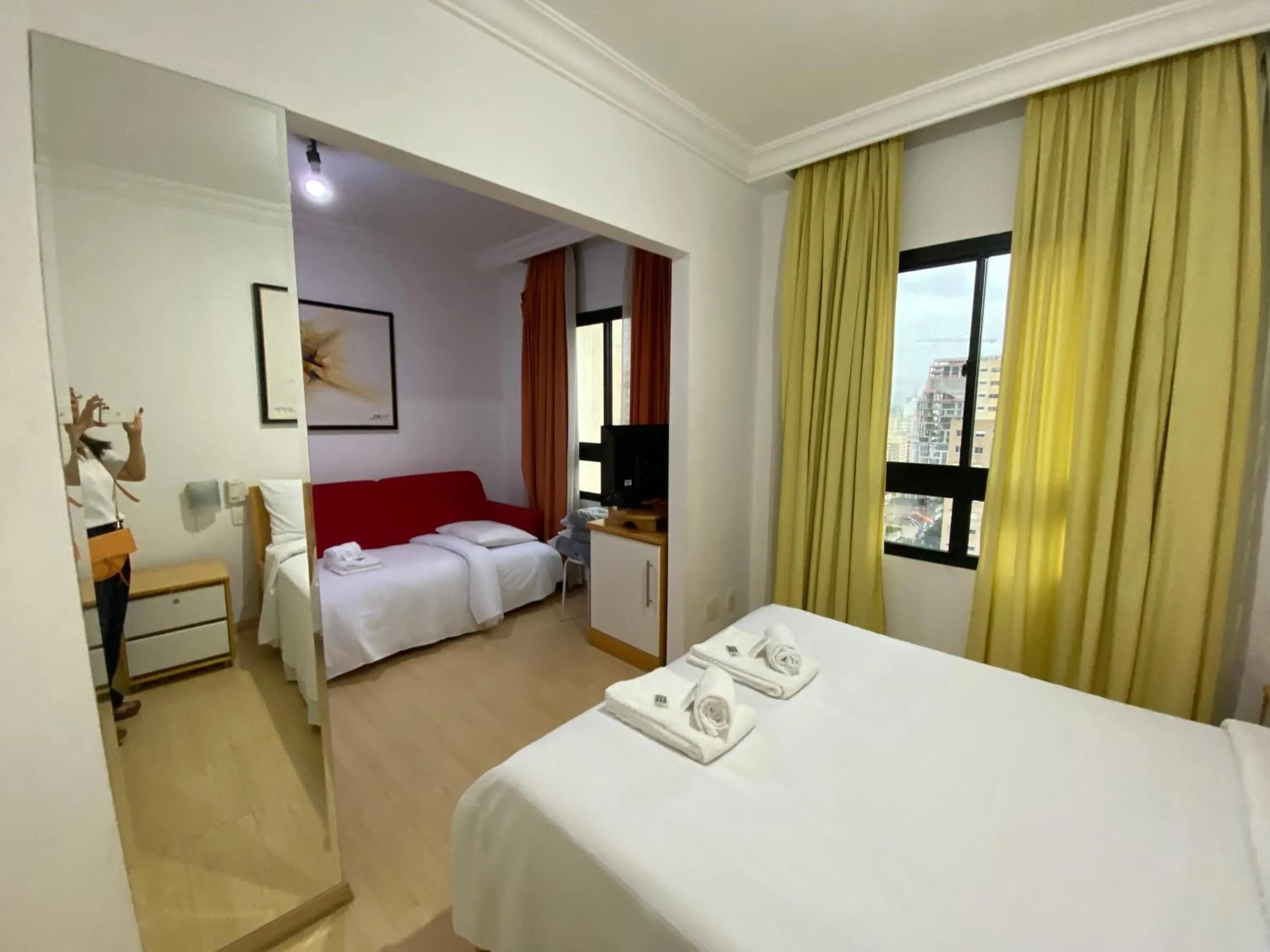 Comfort Flat Pinheiros em Hotel 4,5 estrelas