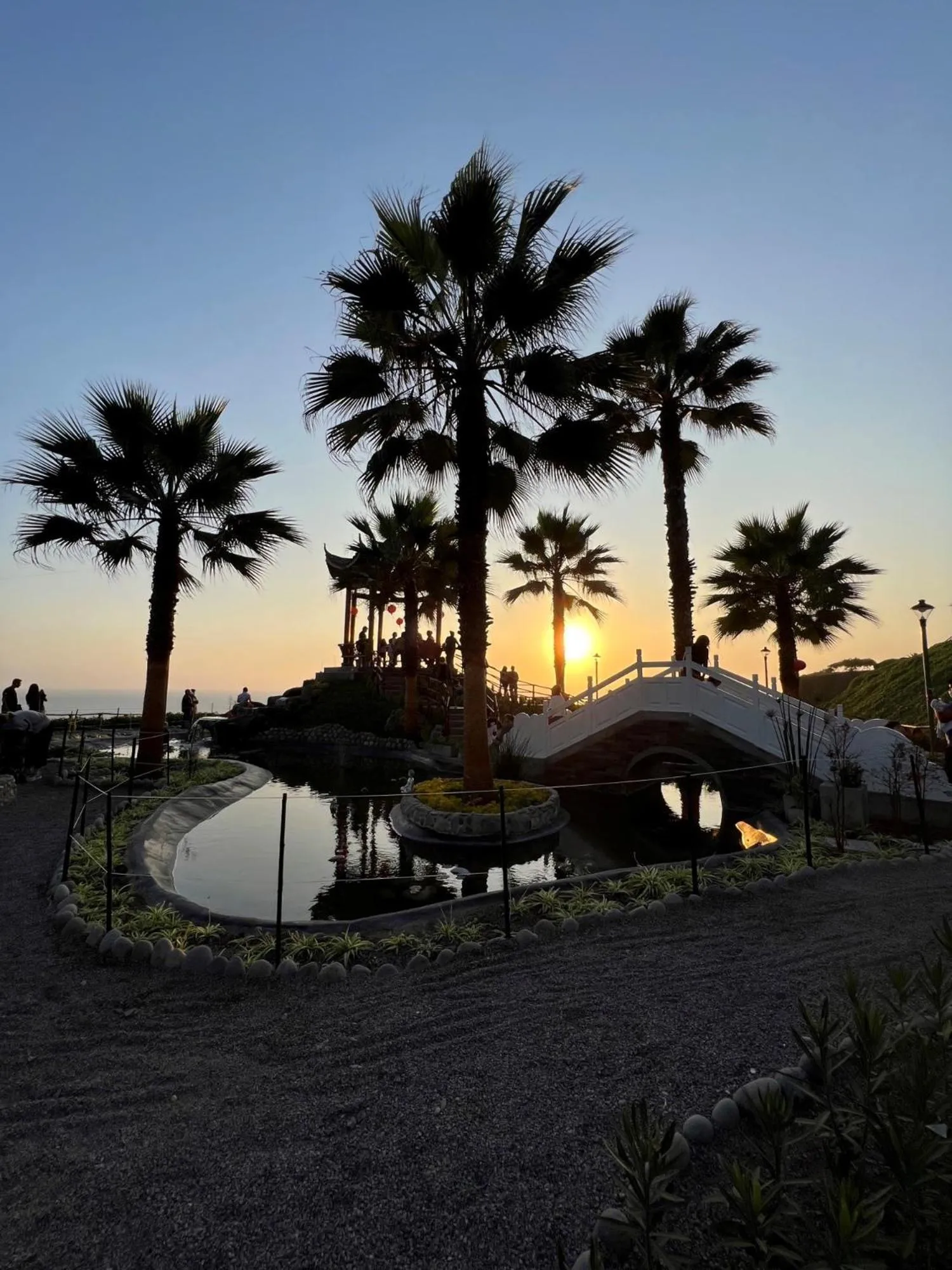 Sunset in WasiPai Boutique Hotel