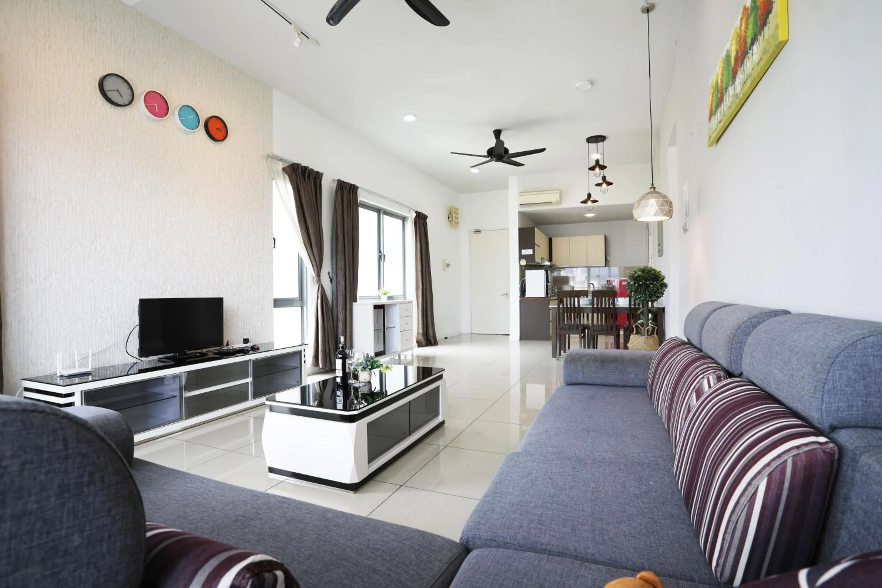 Living room in AJ Suites @ Loft Imago KK