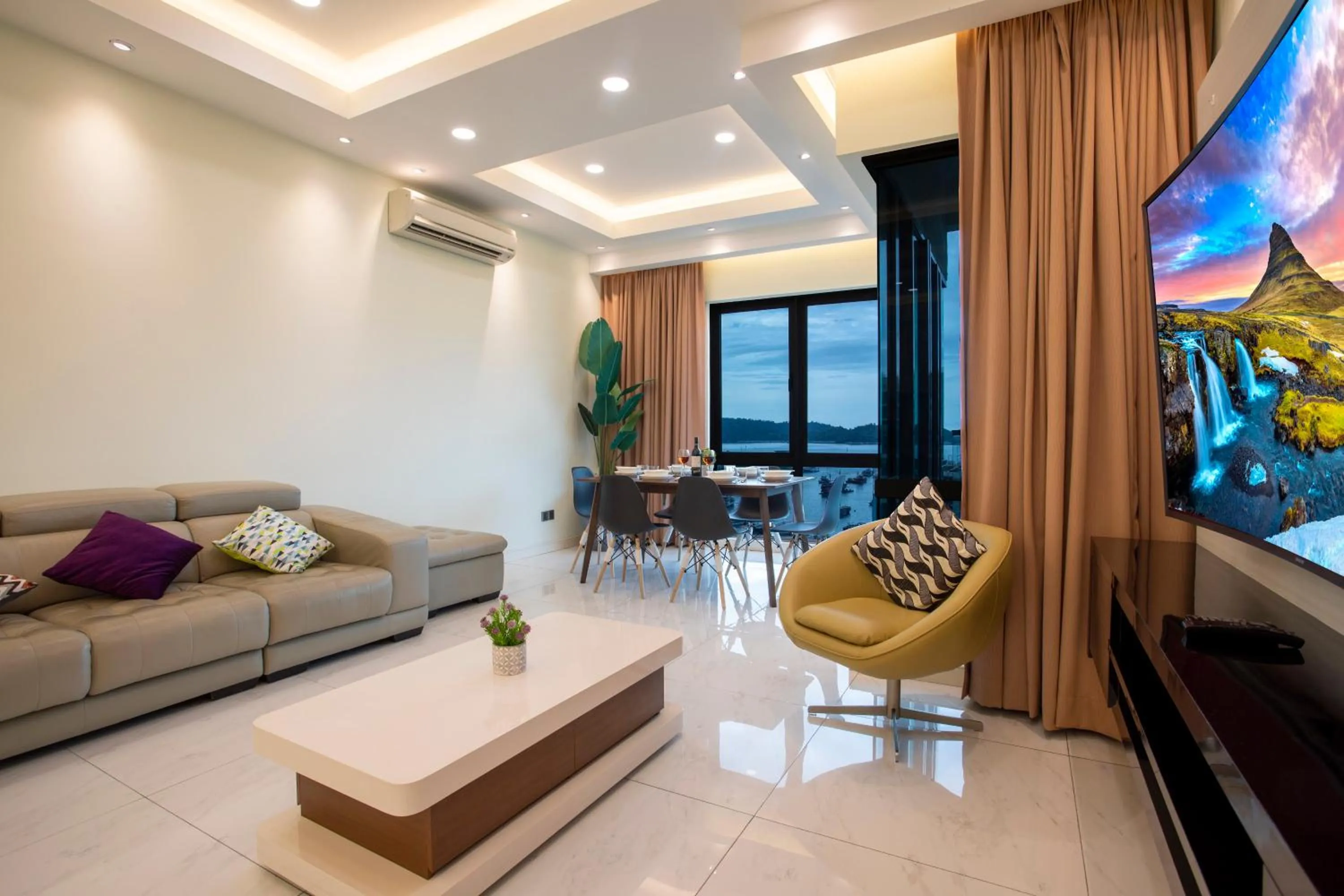 Living room in AJ Suites @ Loft Imago KK