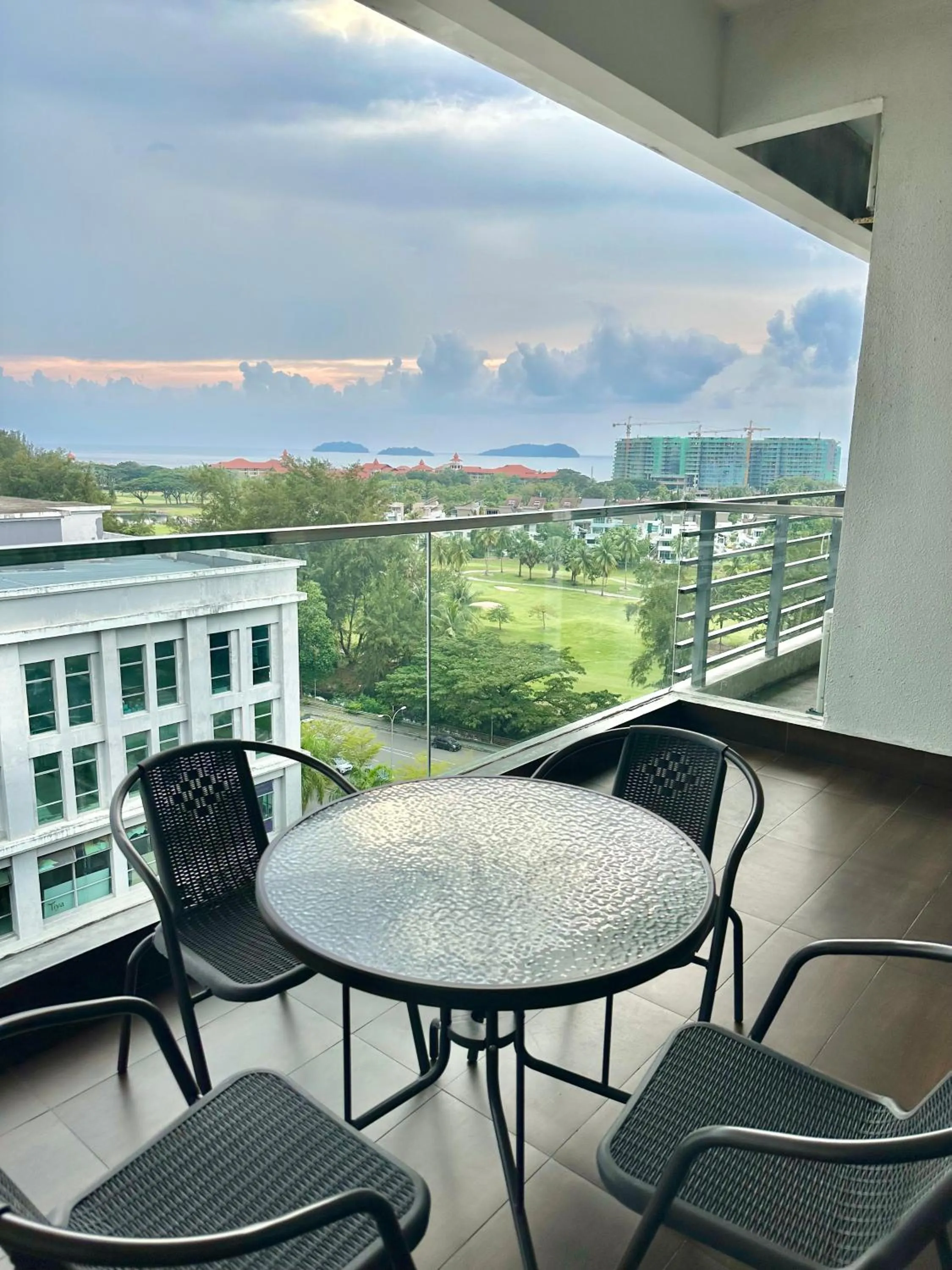 Balcony/Terrace in AJ Suites @ Loft Imago KK