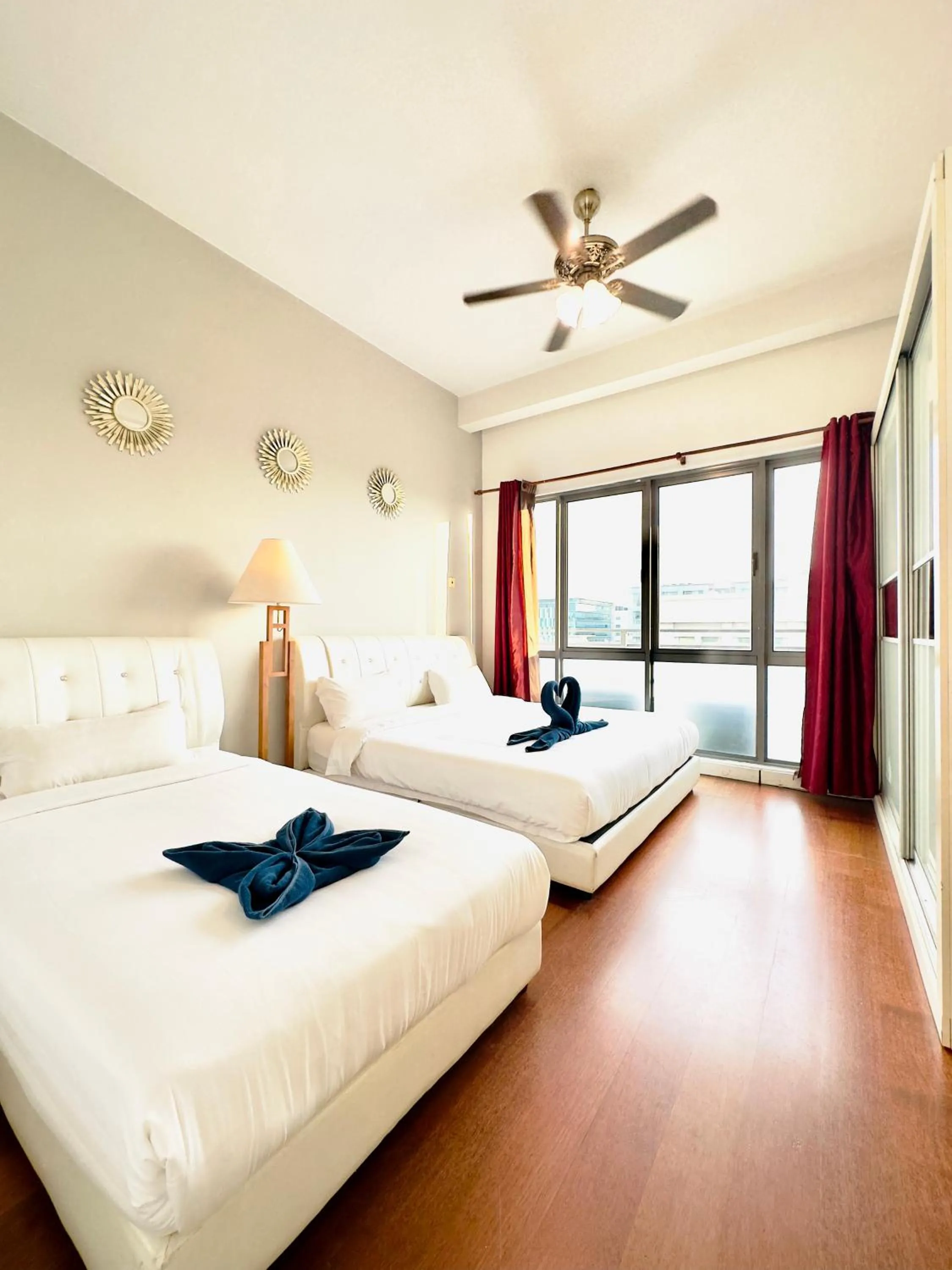 Bedroom, Bed in AJ Suites @ Loft Imago KK