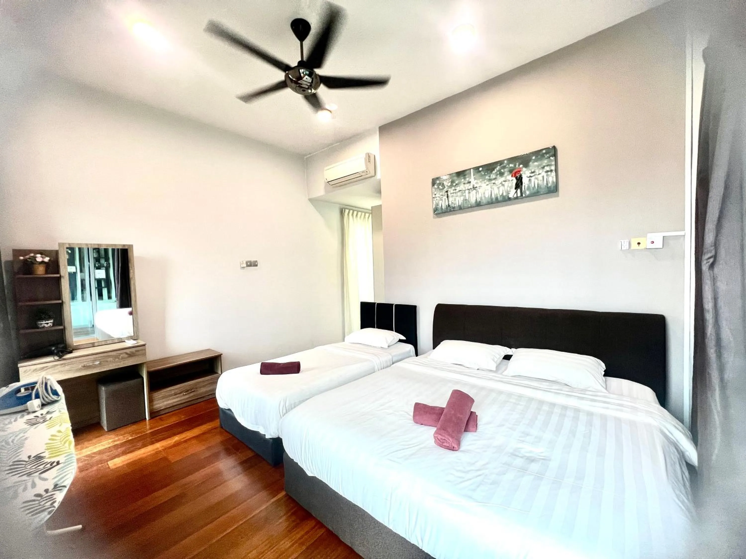 Bedroom, Bed in AJ Suites @ Loft Imago KK