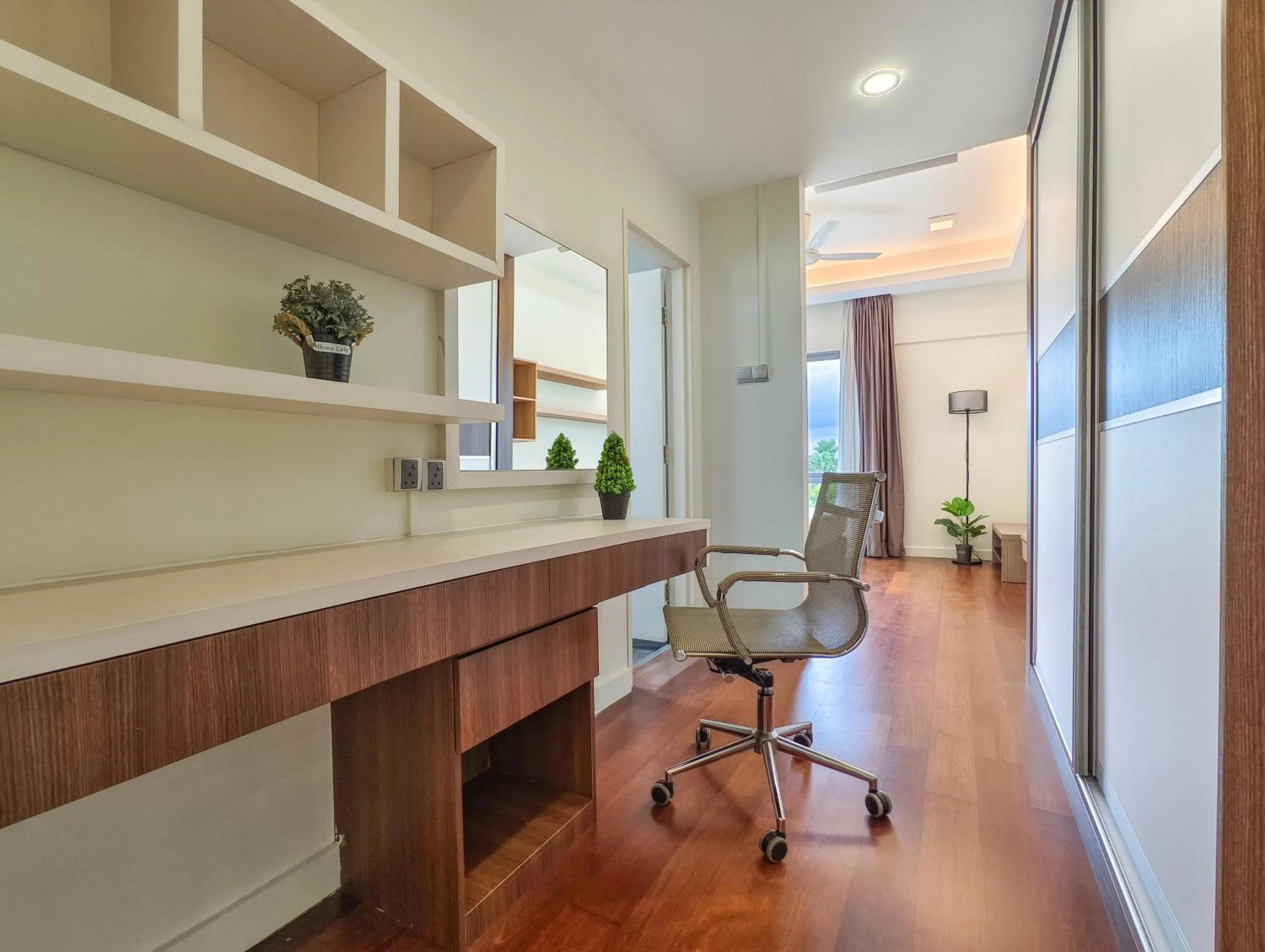 Seating area in AJ Suites @ Loft Imago KK