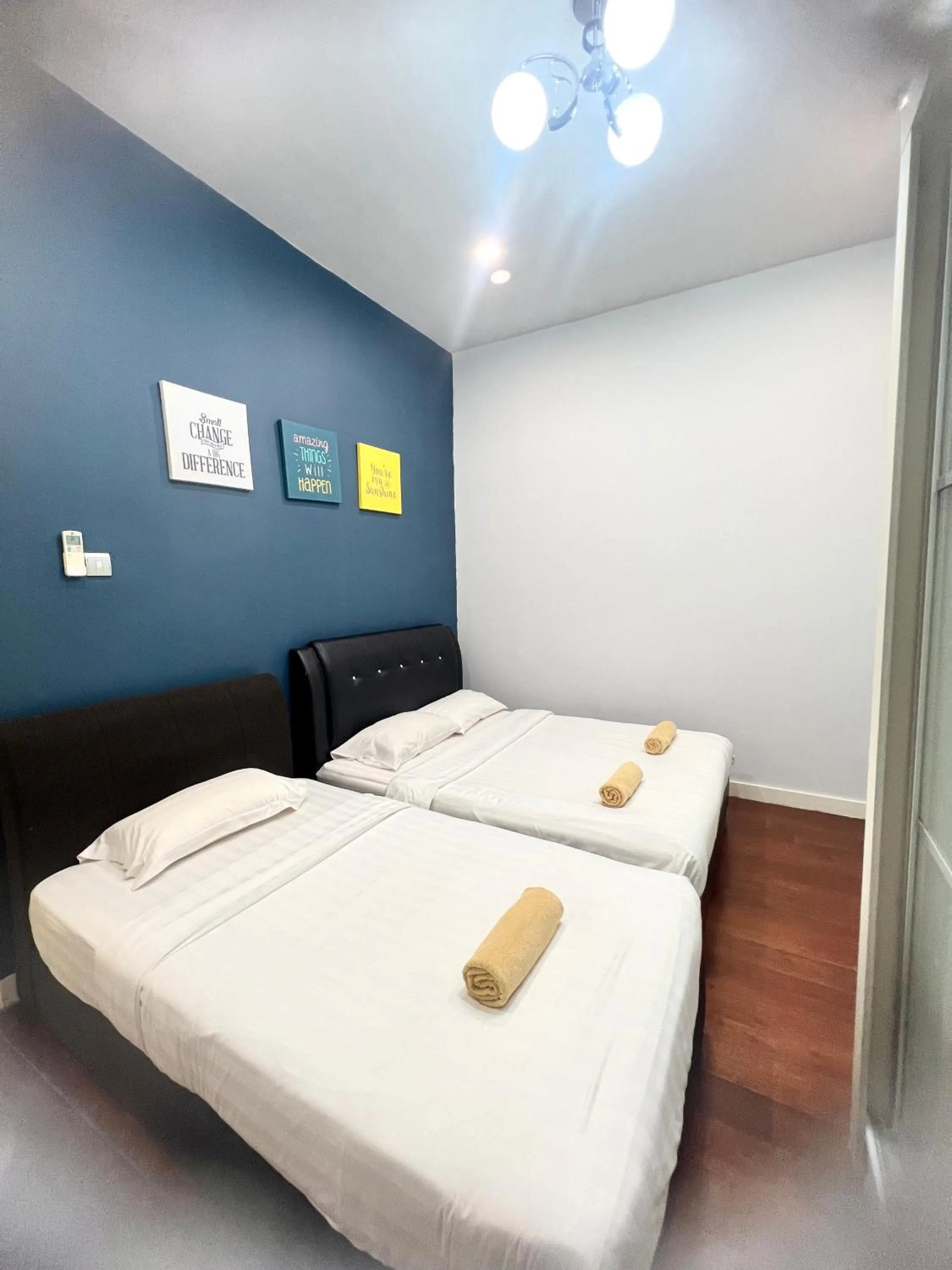 Bedroom, Bed in AJ Suites @ Loft Imago KK